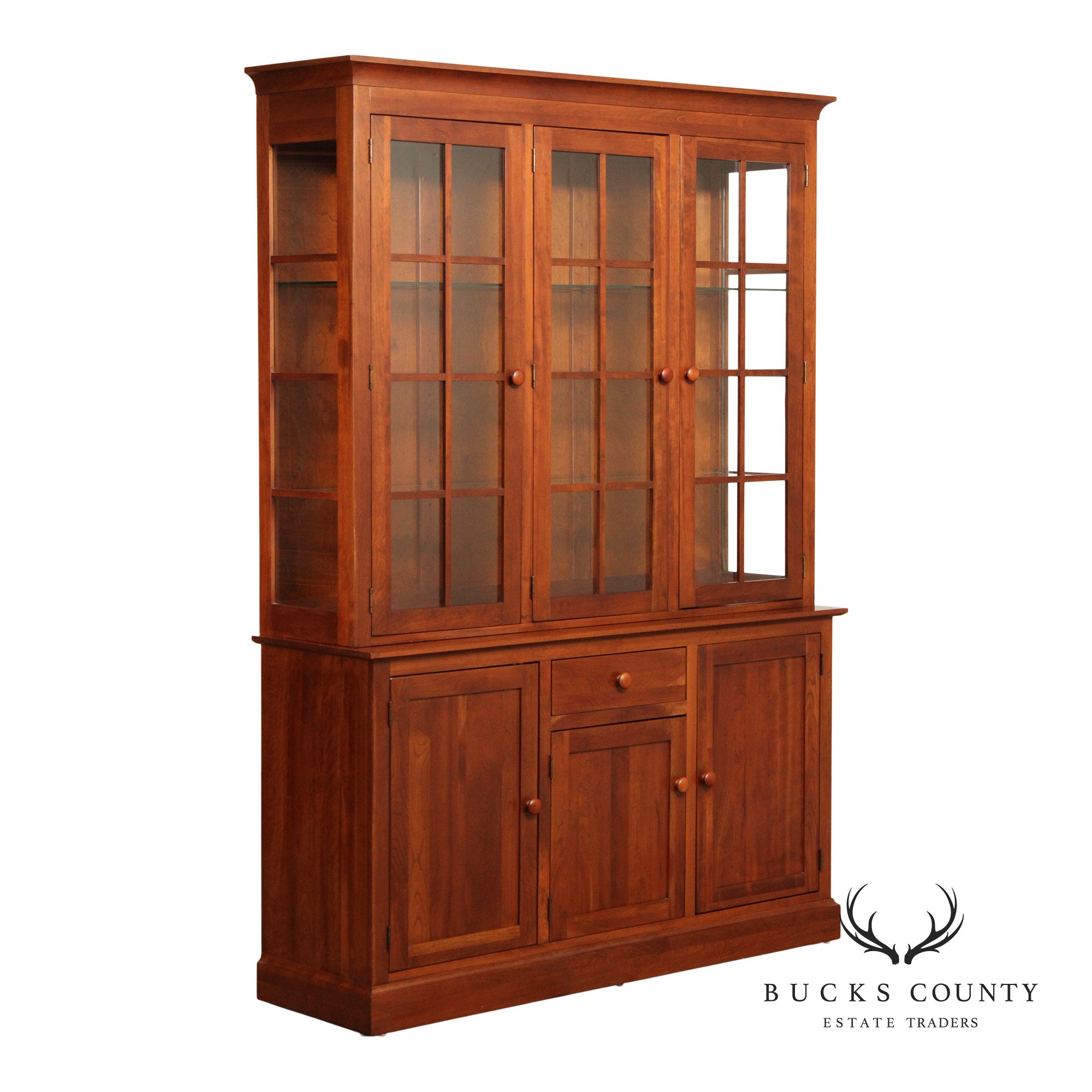 Ethan Allen 'American Impressions' Cherry China Cabinet