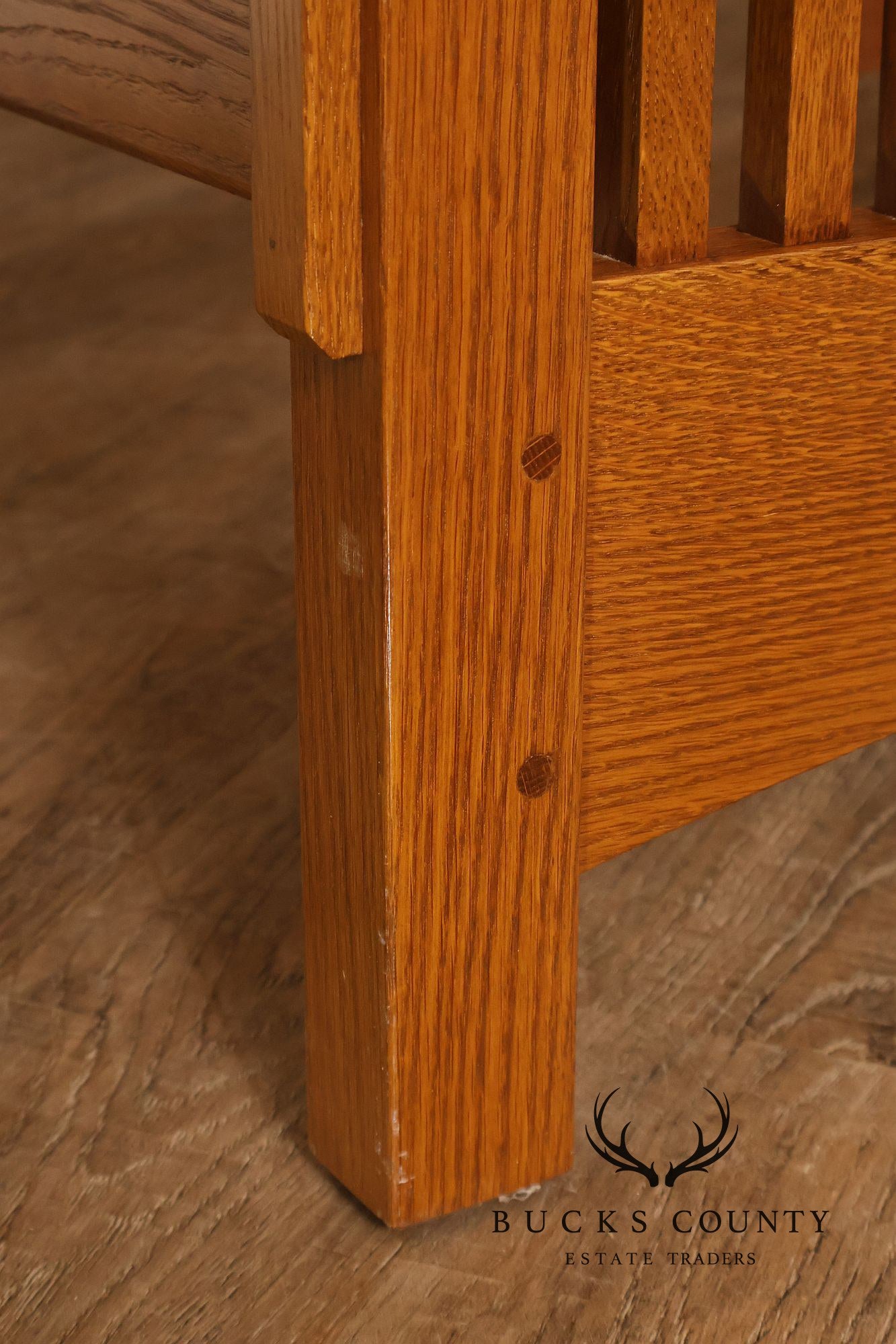 Stickley Mission Collection King Size Spindle Bed