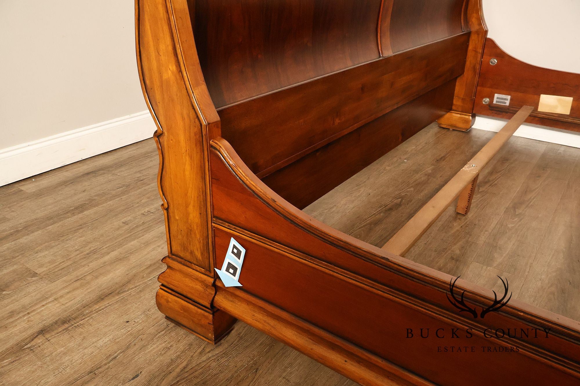 Ethan Allen Tuscany Collection King Size Sleigh Bed