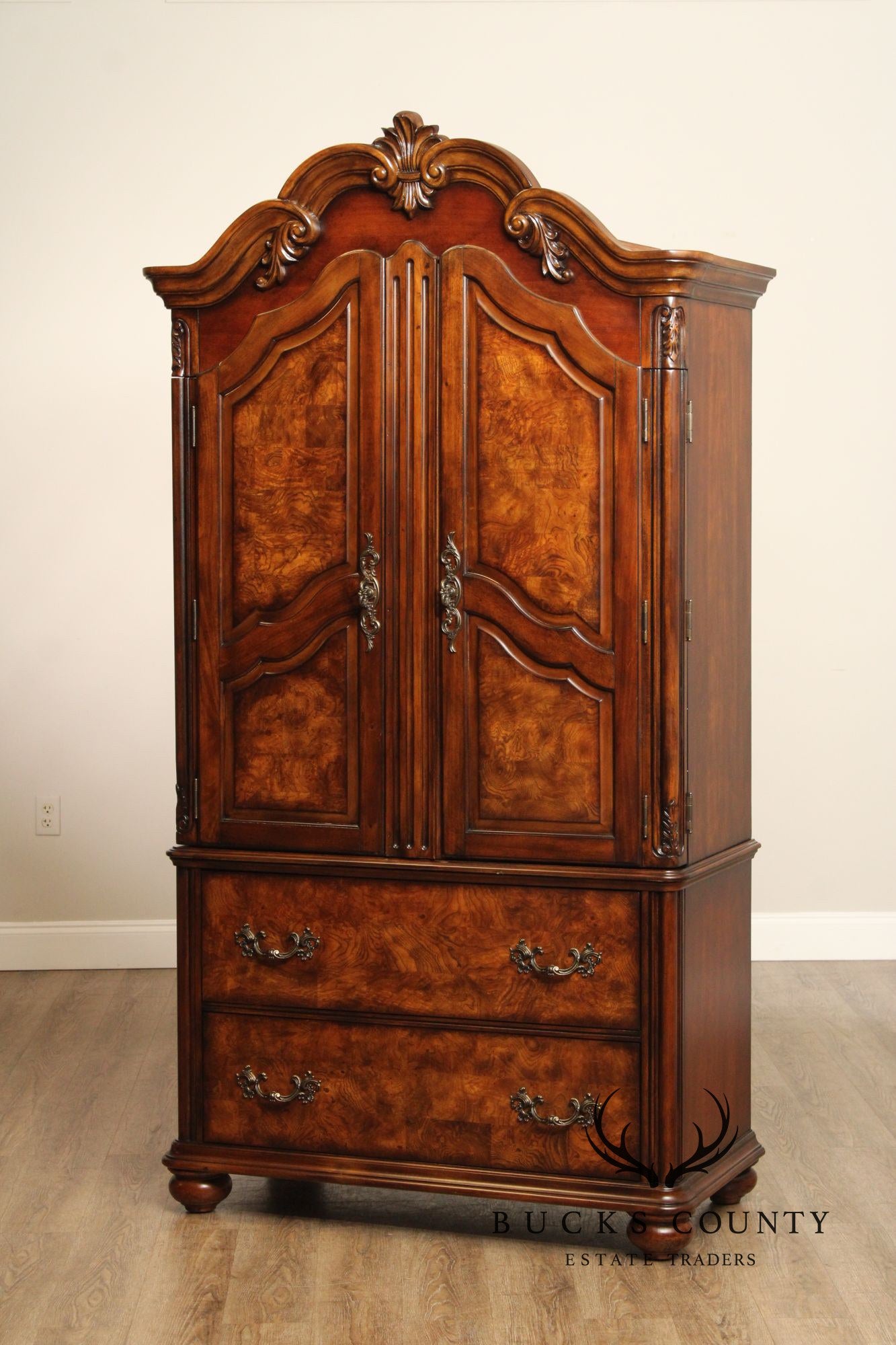 Pulaski Furniture 'Ashton Park' Burlwood Armoire