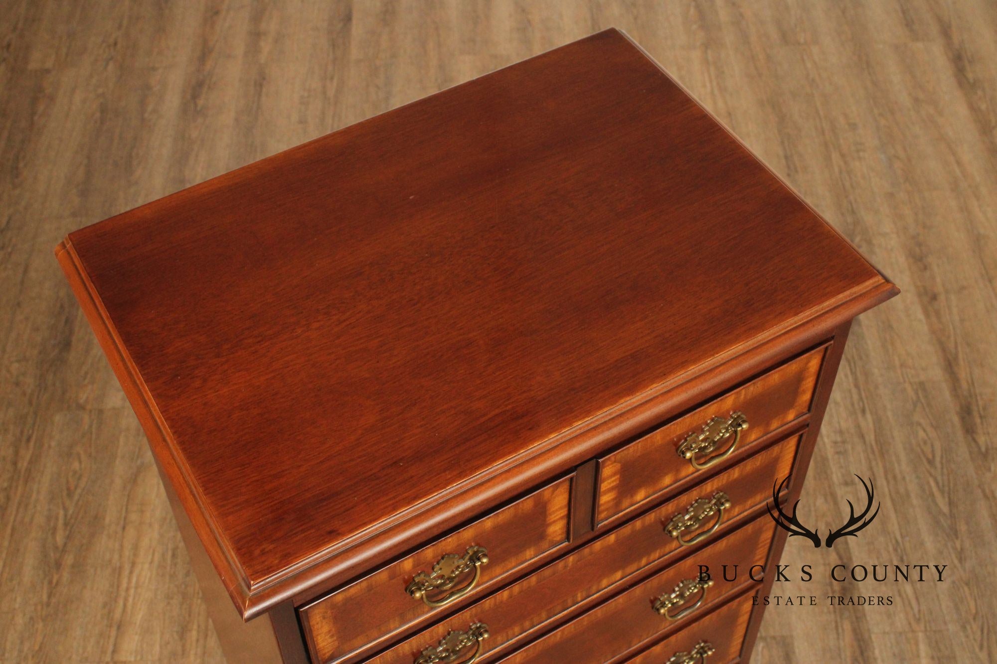 Drexel 18th Century Collection Mahogany Lingerie Chest