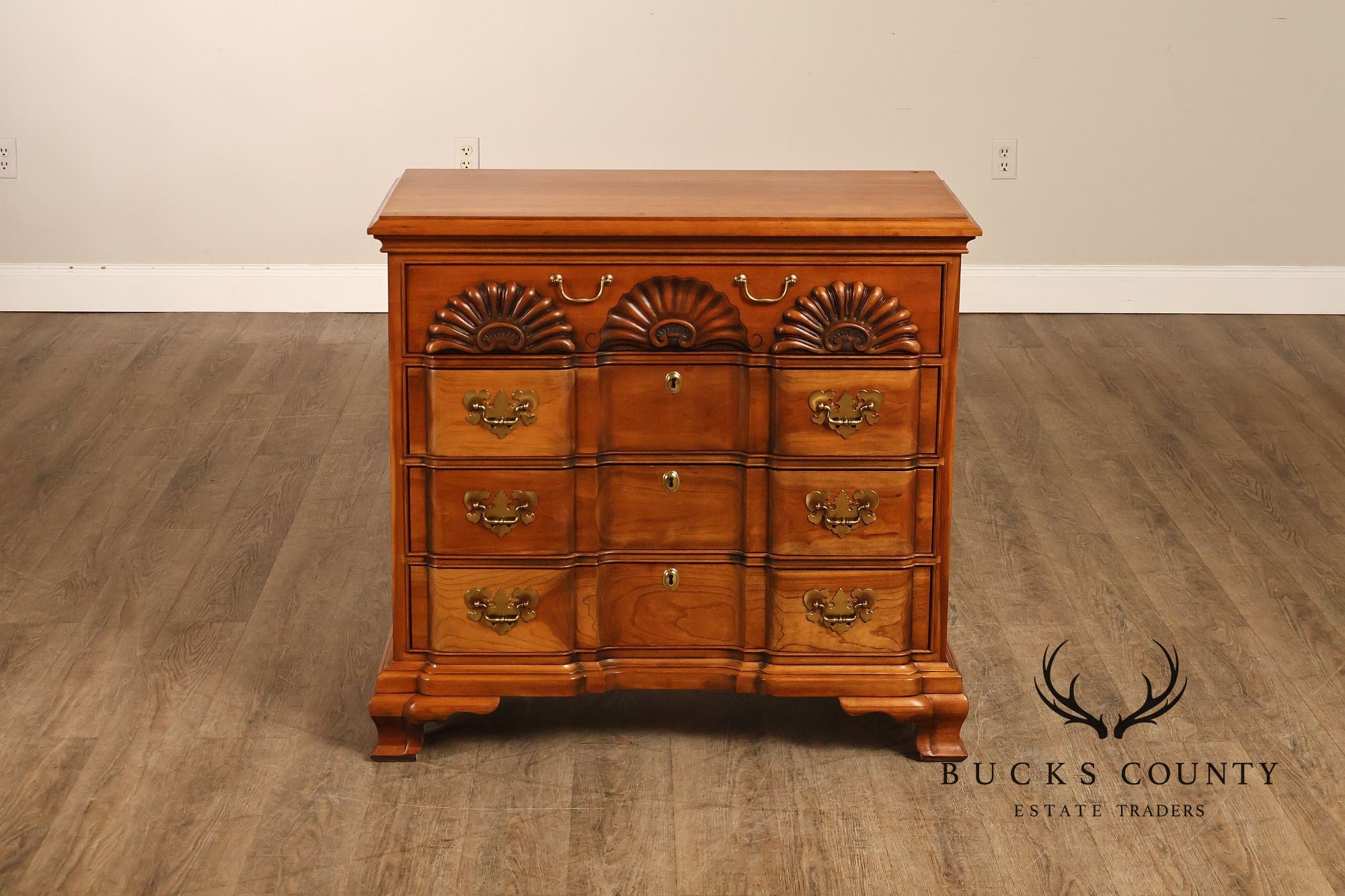 Harden Georgian Style Cherry Goddard Chest