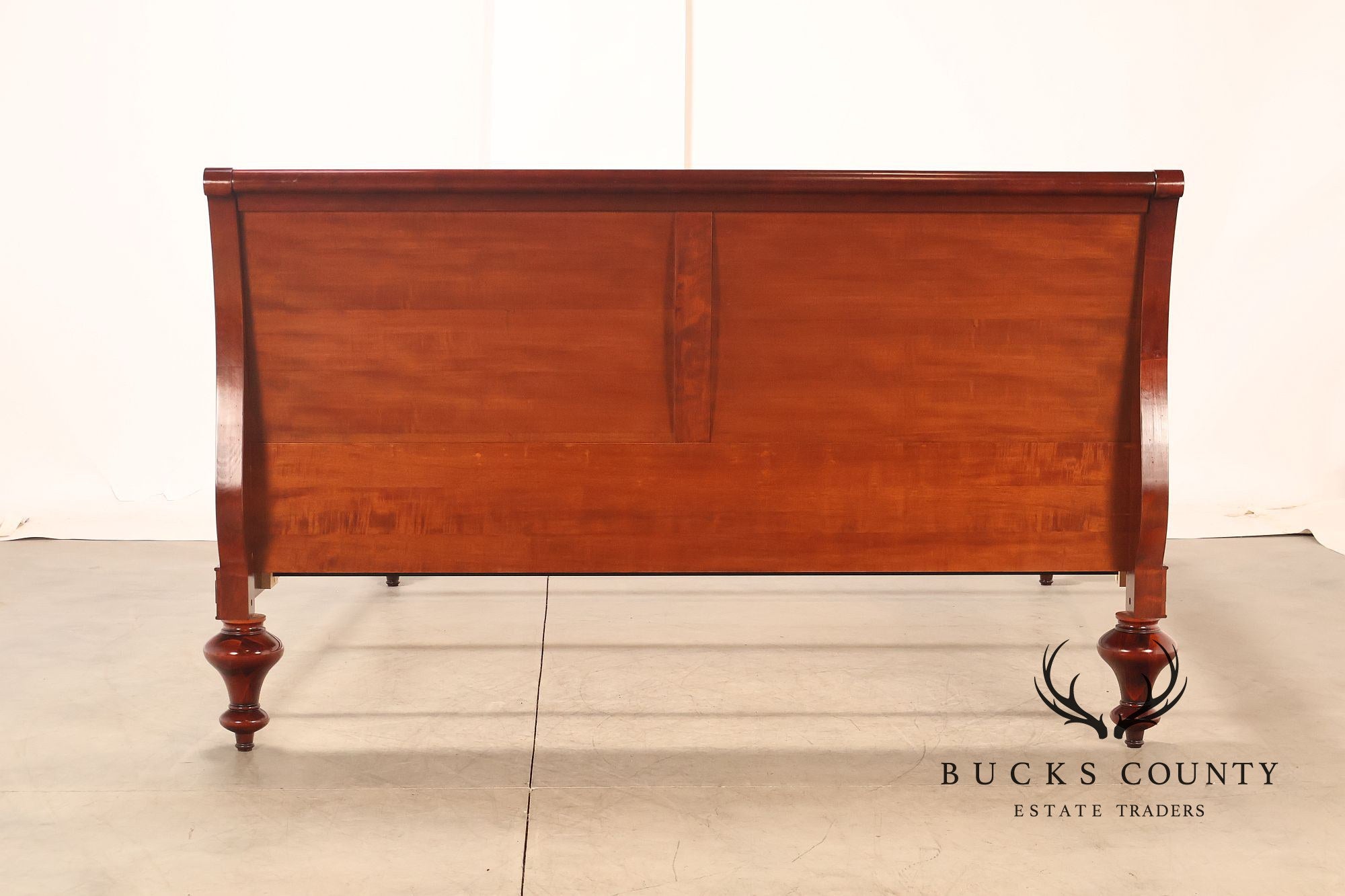 Grange Louis Philippe Style Cherry King Sleigh Bed