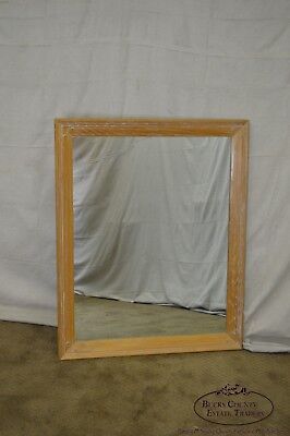 Brandt Ranch Oak Rustic Rectangular Wall Mirror