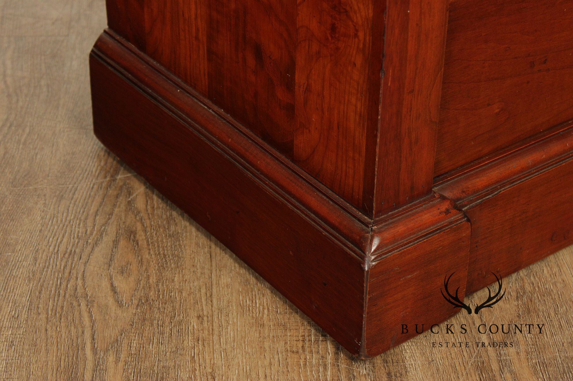 Italian Marble Top Fruitwood Lingerie Chest