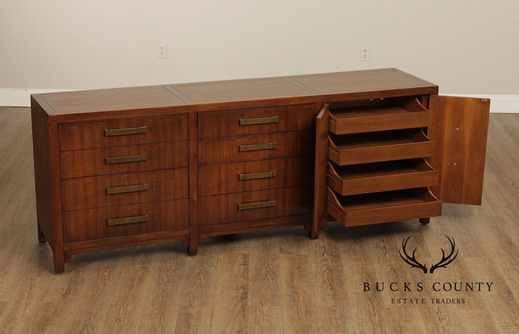 Heritage Mid Century Modern Long Dresser