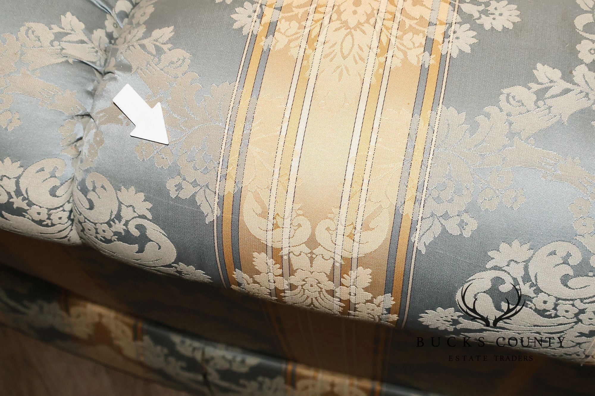 Kindel Custom Upholstered Channel Back Sofa