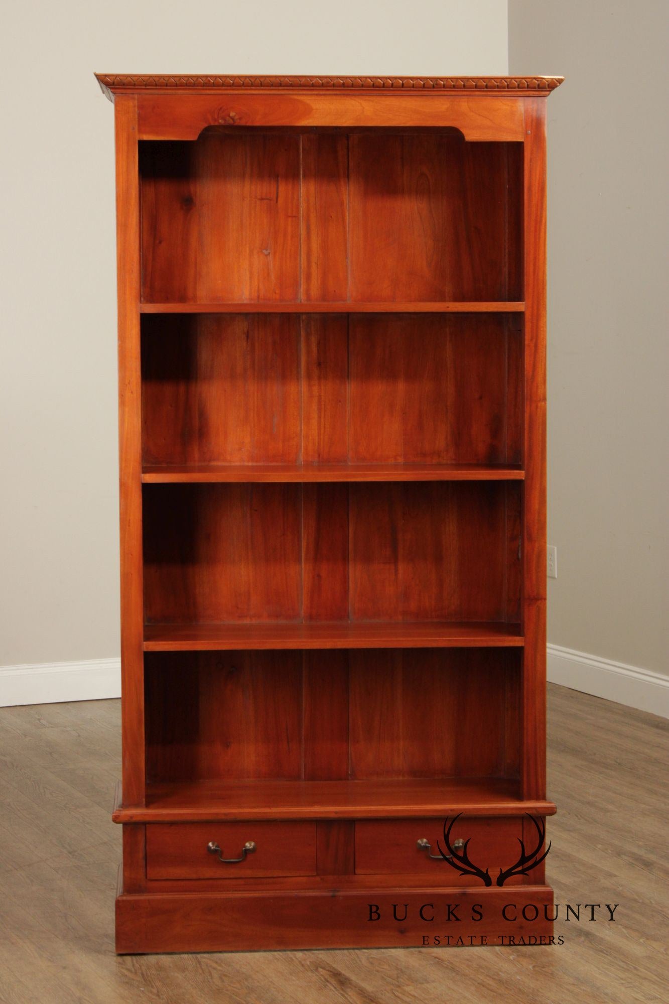 Traditional Bookcase With Drawers
