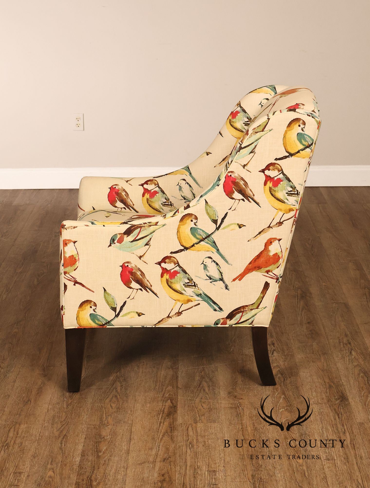 Ethan Allen Modern Upholstered Accent Chair