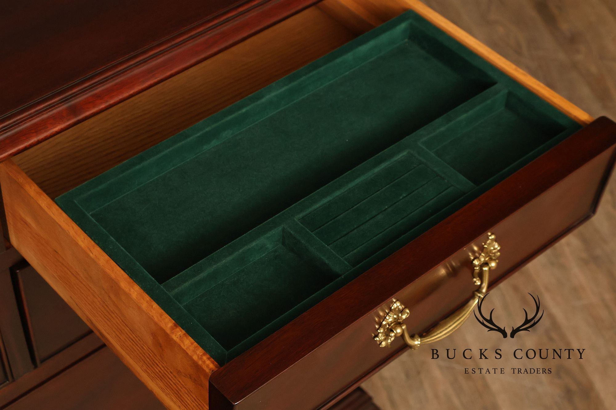 Henkel Harris Mahogany Long Dresser