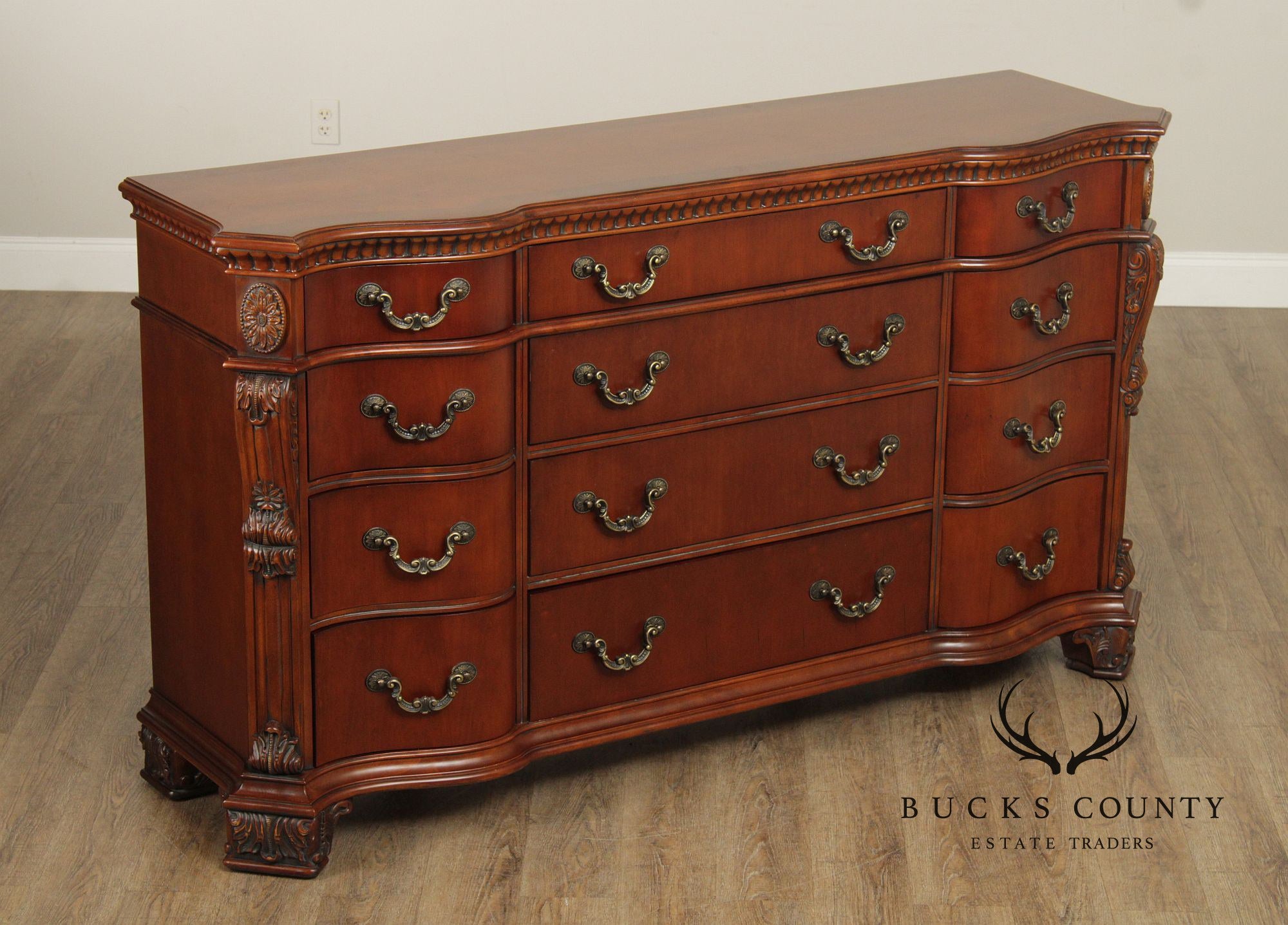 Pulaski Rococo Style Long Dresser