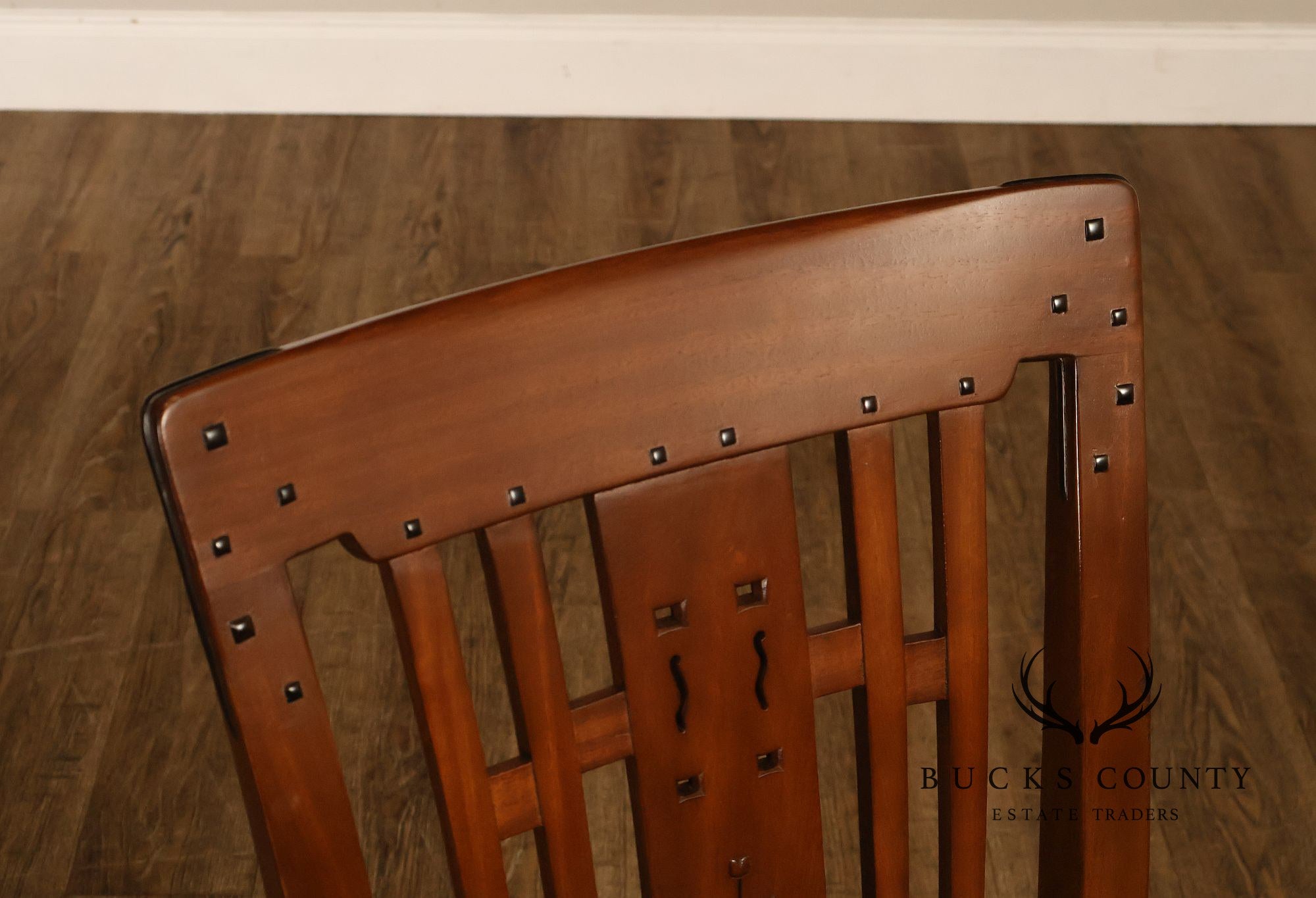 Stickley Pasadena Bungalow Blacker House Set Of Six Mahogany Dining Chairs