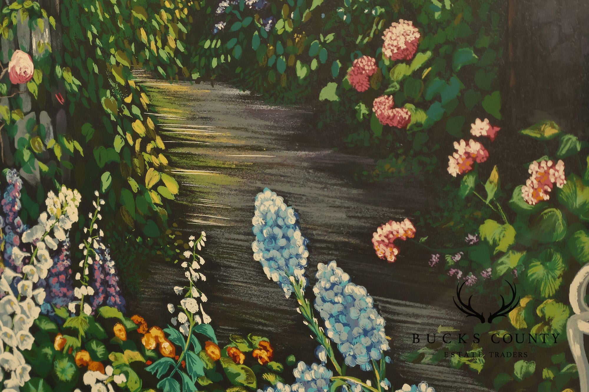 Susan Rios Limited Edition Print, Flower Garden