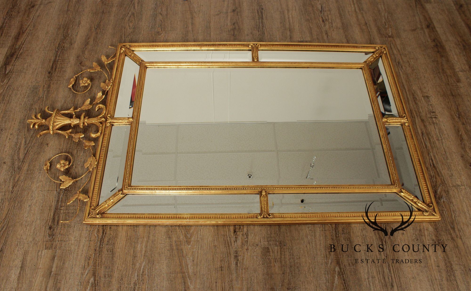 Friedman Brothers 'The Summerson' Giltwood Wall Mirror