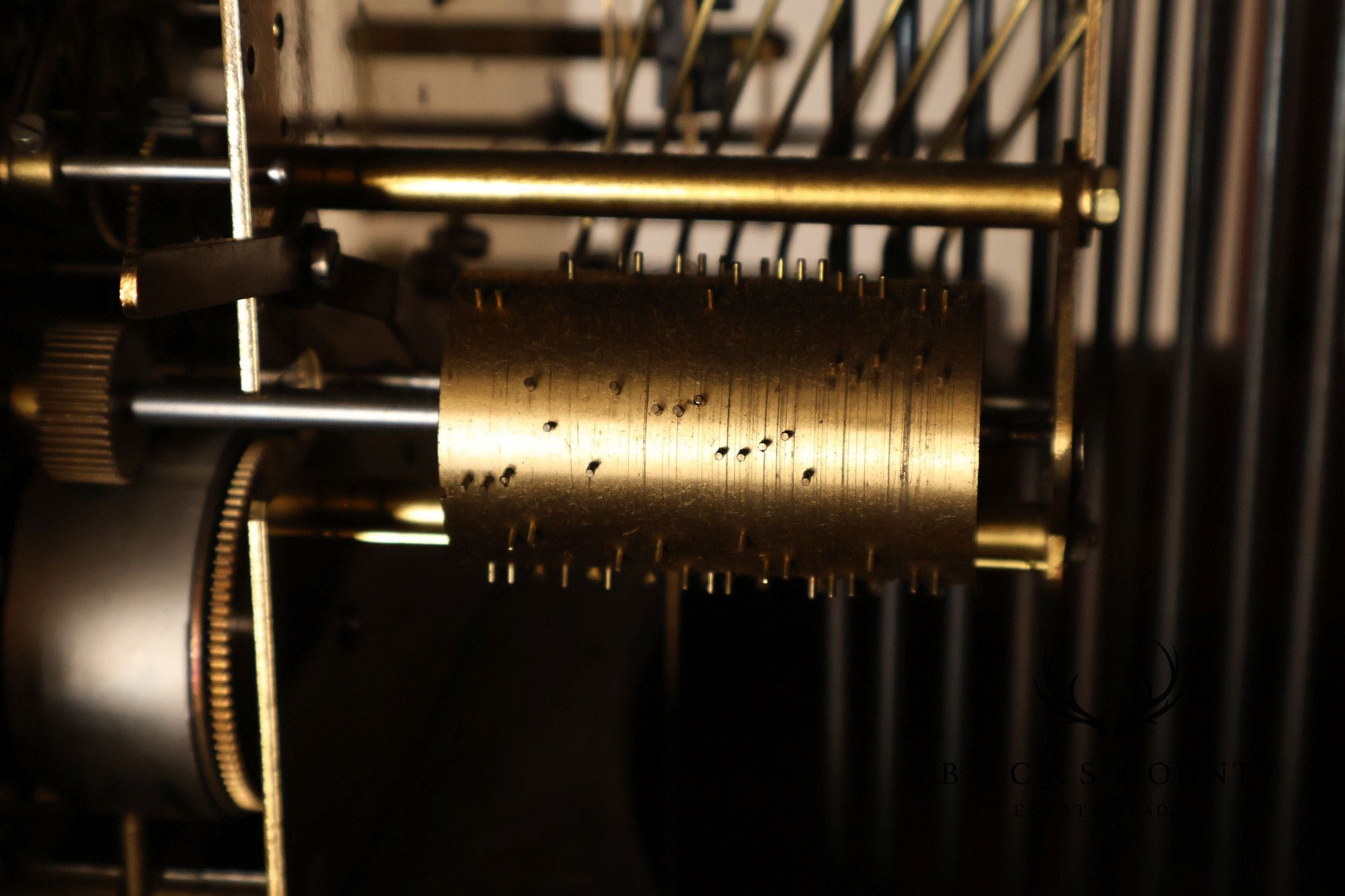 Sligh Mahogany Inlaid Grandfather Clock