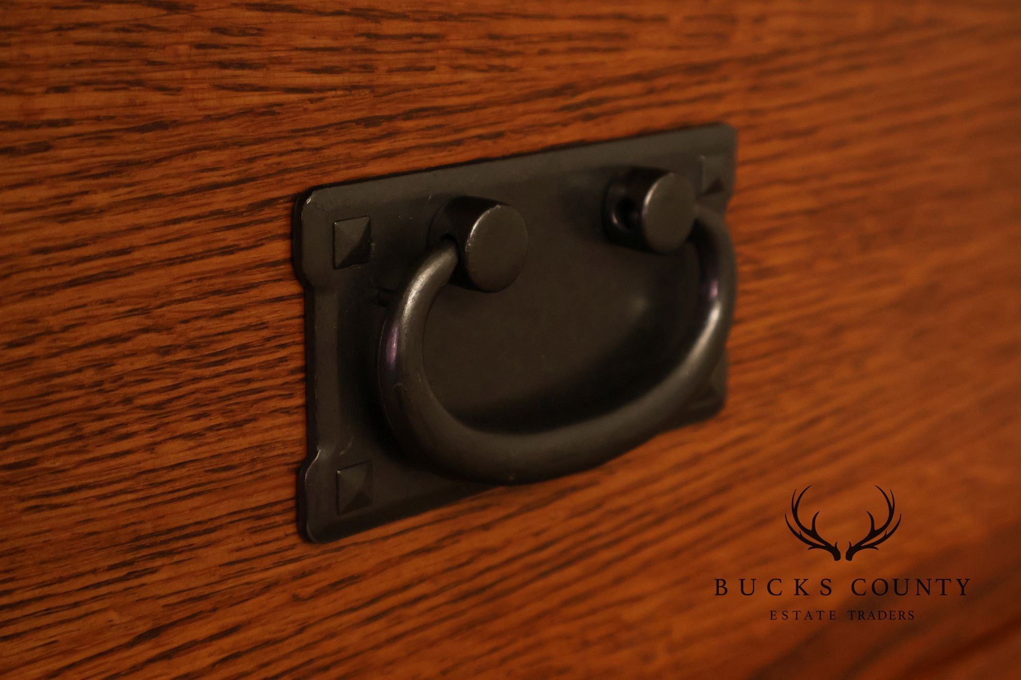 American Arts And Crafts Mission Oak Server Sideboard