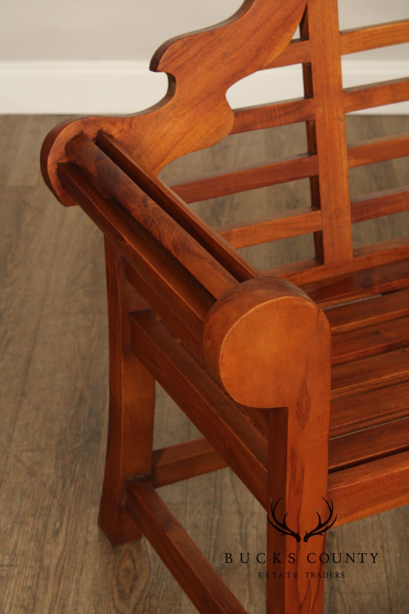 Broyhill Lutyens Style Teak Bench