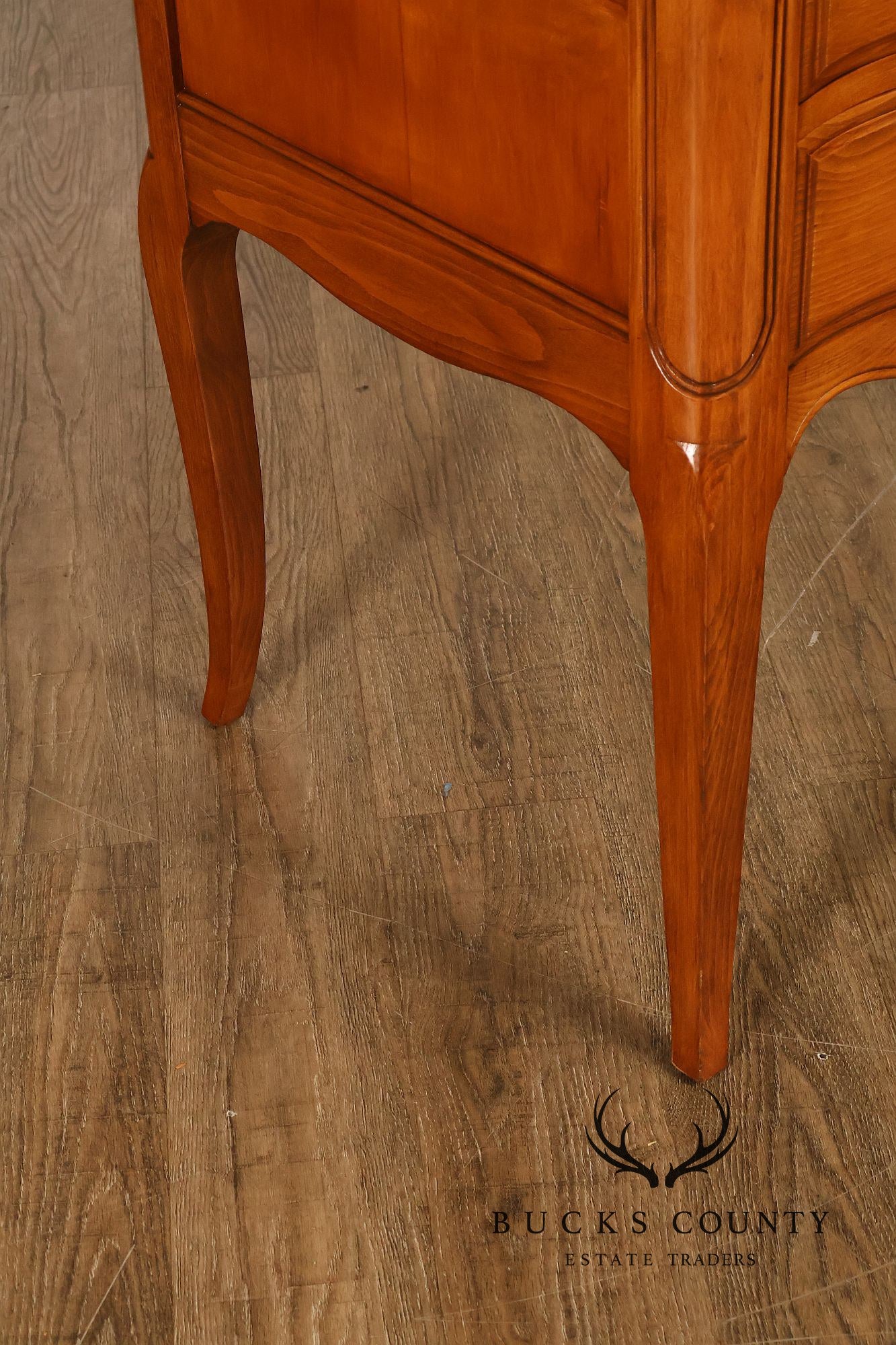 Davis Cabinet Company French Provincial Style Desk With Hutch And Chair