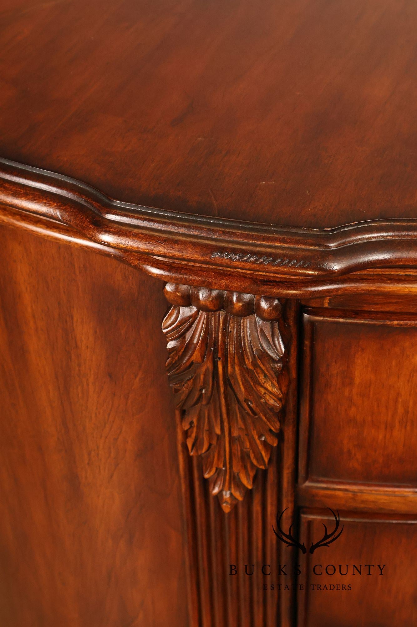 Hooker Furniture Seven Seas Mahogany Demilune Console Chest