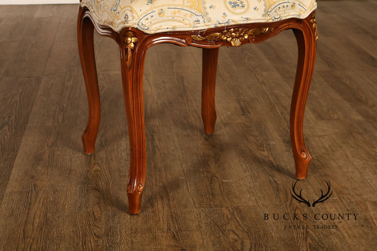 French Louis XV Style Set of Six Dining Chairs