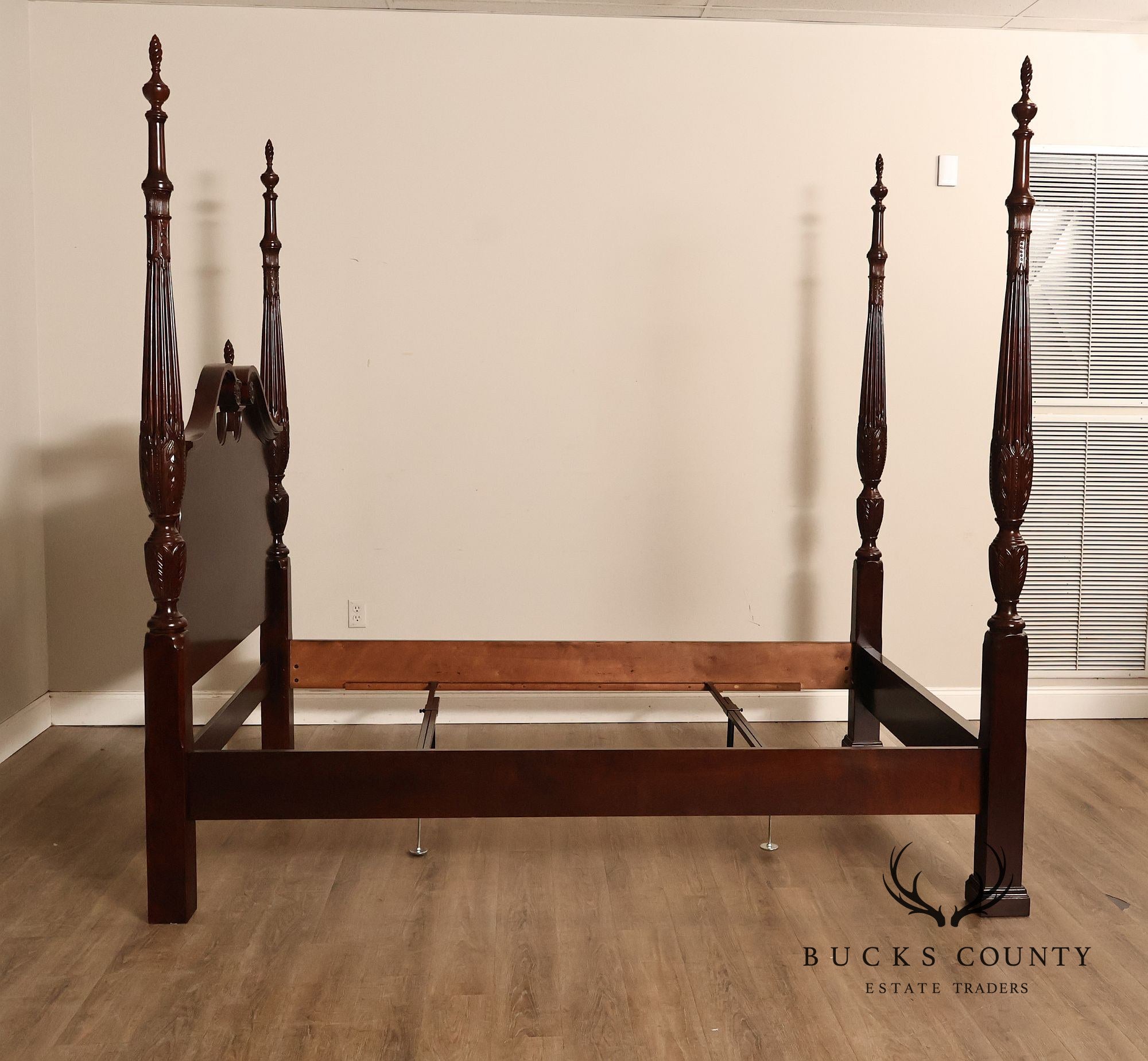 Kincaid Queen Size Cherry Poster Bed