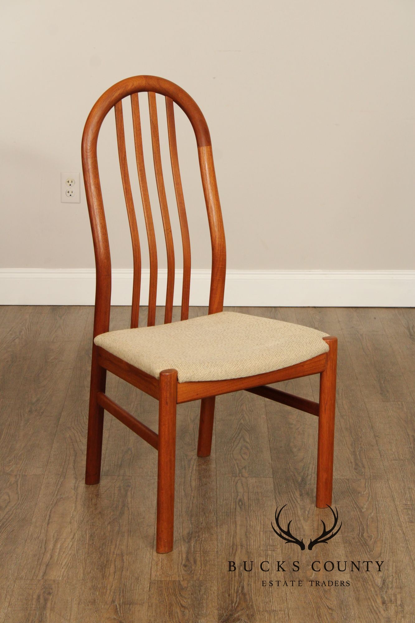 Schou Andersen Møbelfabrik Danish Modern Set of Four Teak Dining Chairs