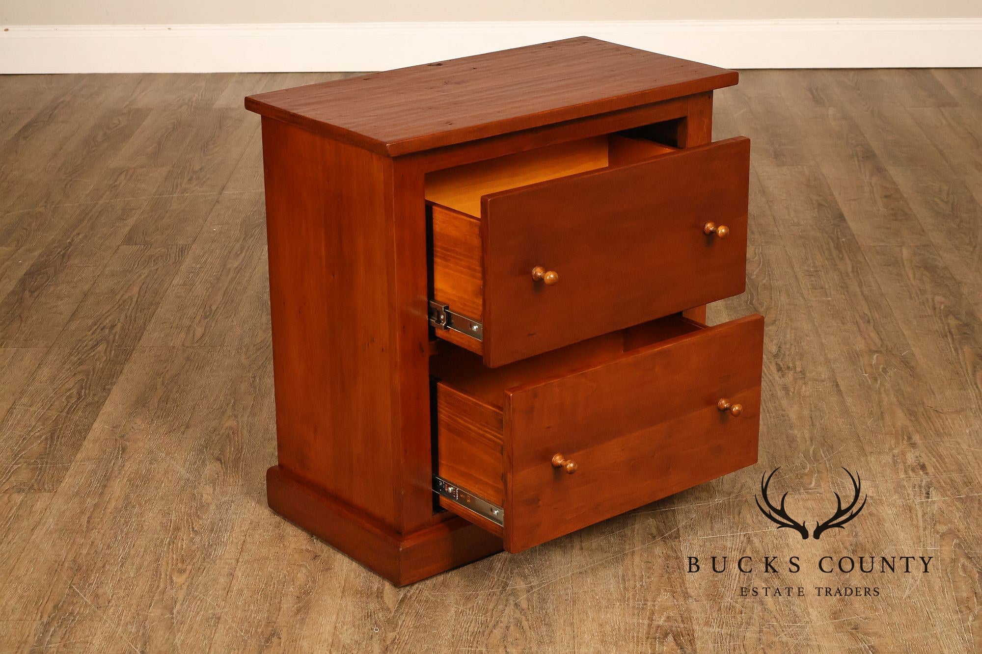 Stephen Von Hohen Shaker Style Cherry Two-Drawer Chest