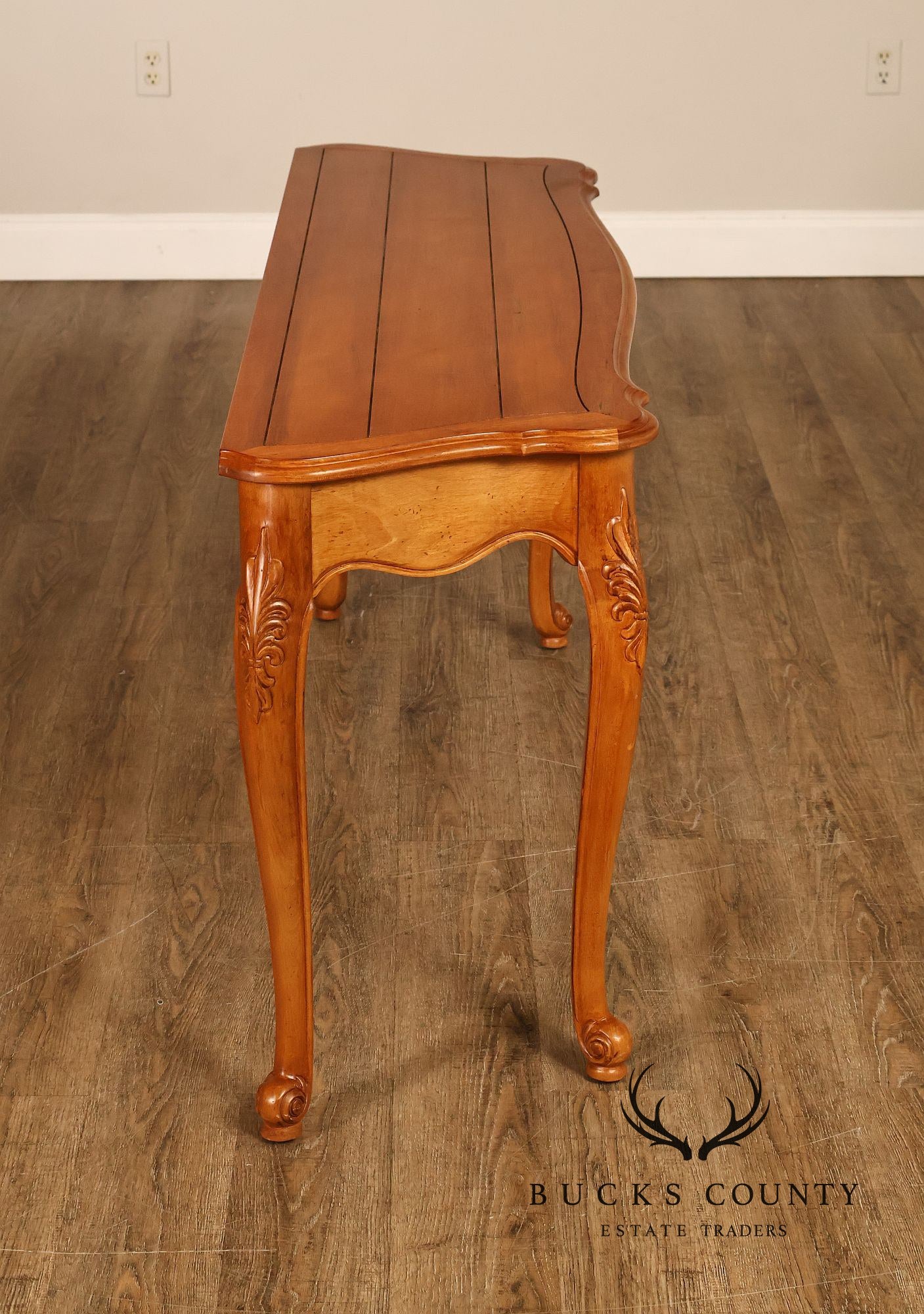Ethan Allen Legacy Collection French Country Style Narrow Console Table