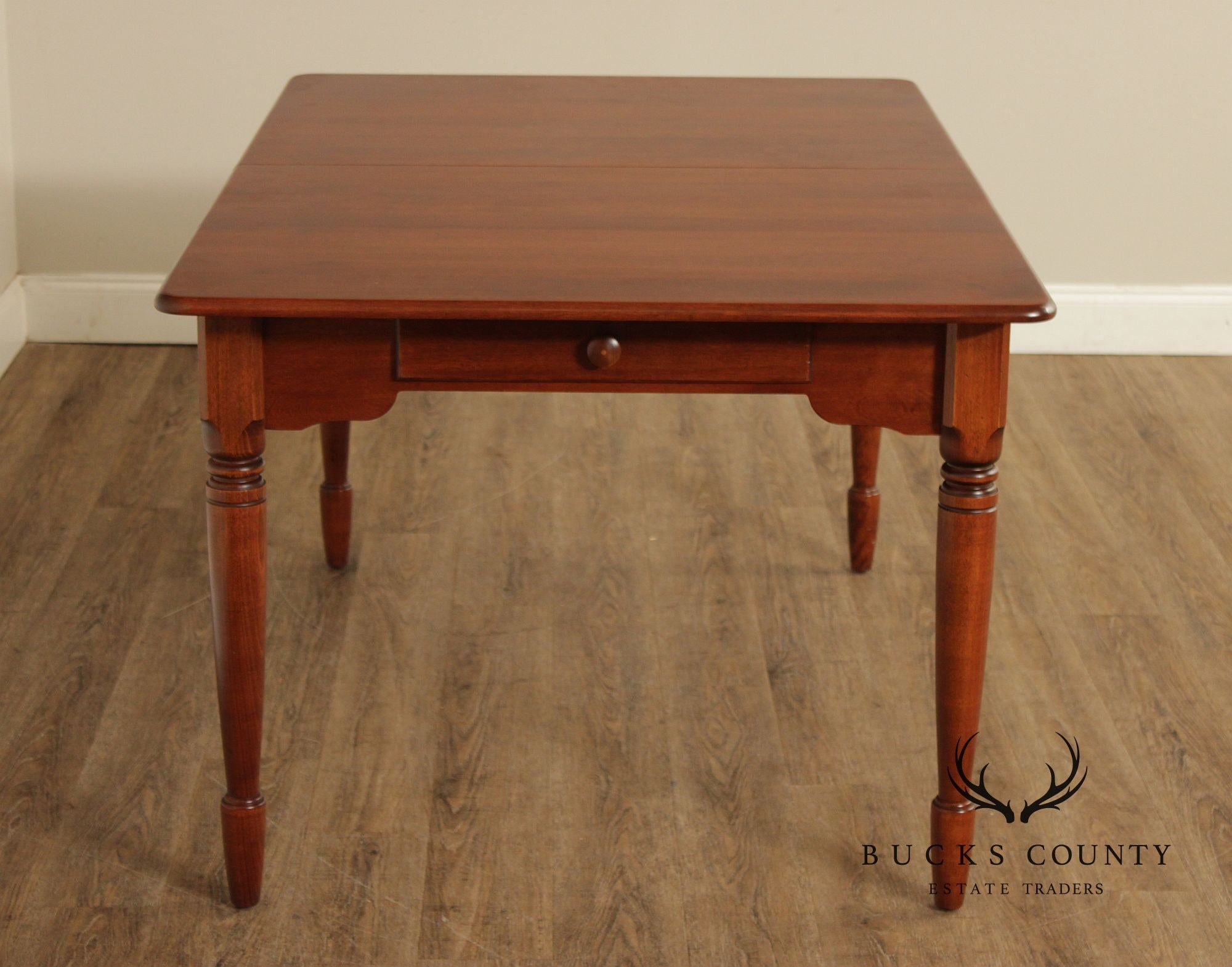 Nichols & Stone Solid Maple Expandable Dining Table