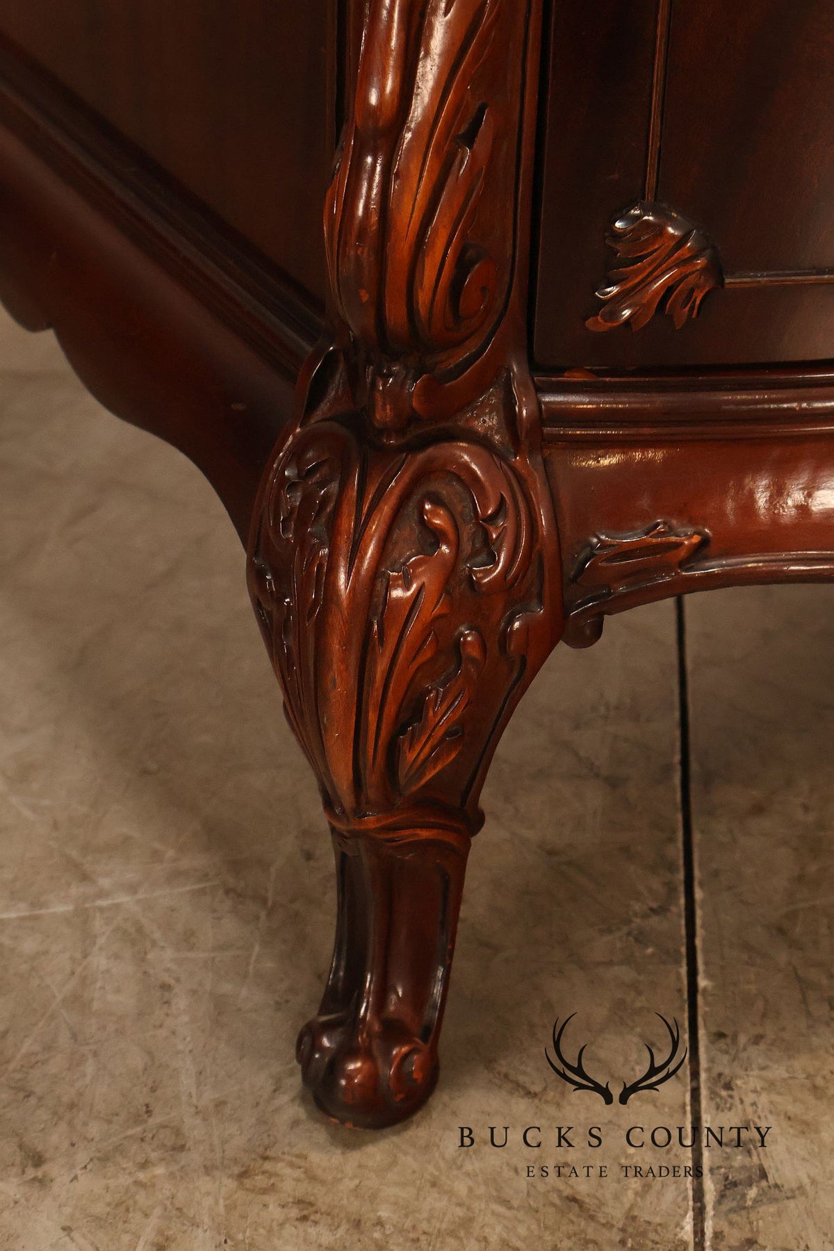 Vintage 1940s Mahogany Chest of Drawers
