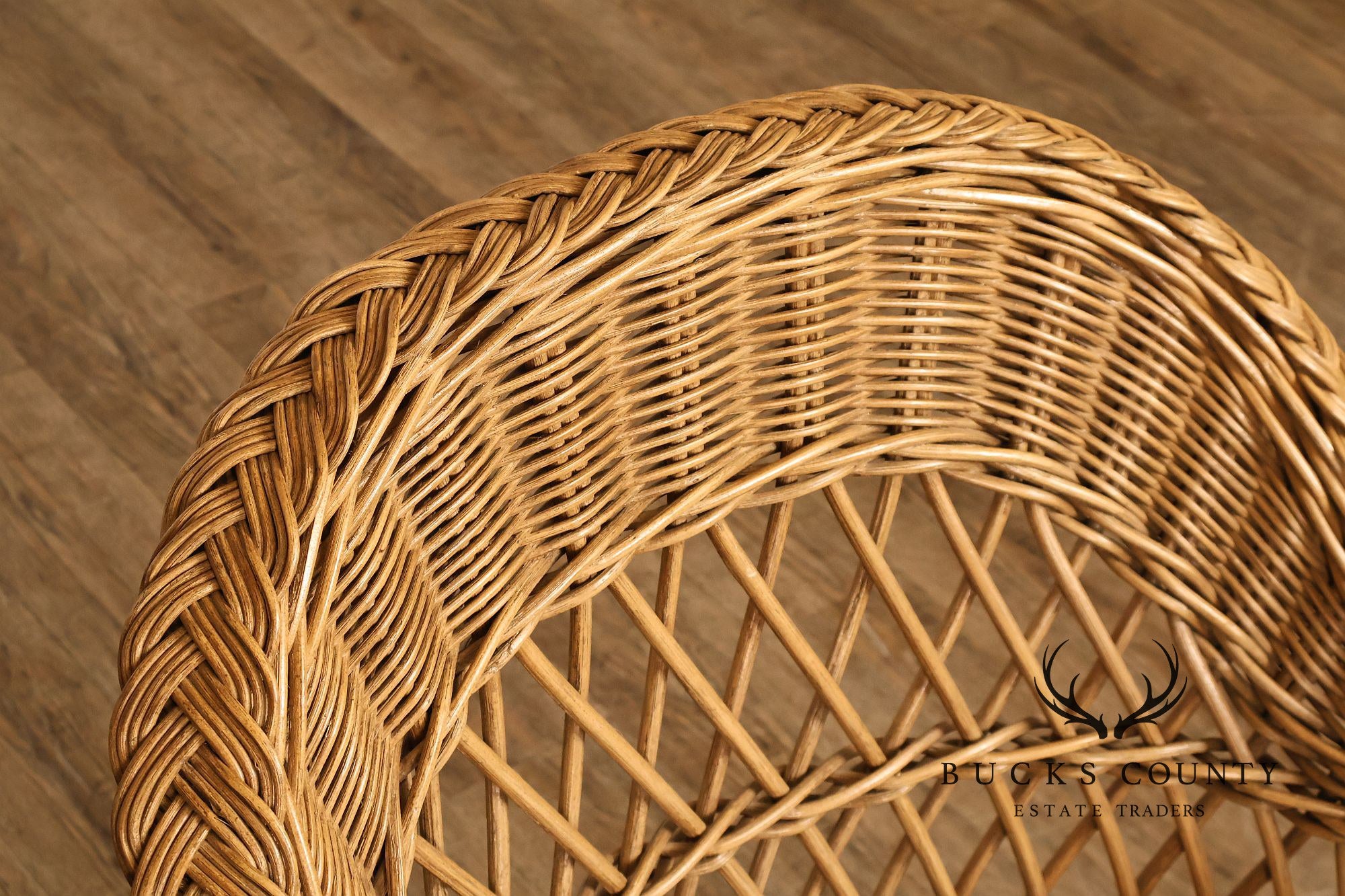Henry Link Wicker Lounge Chair