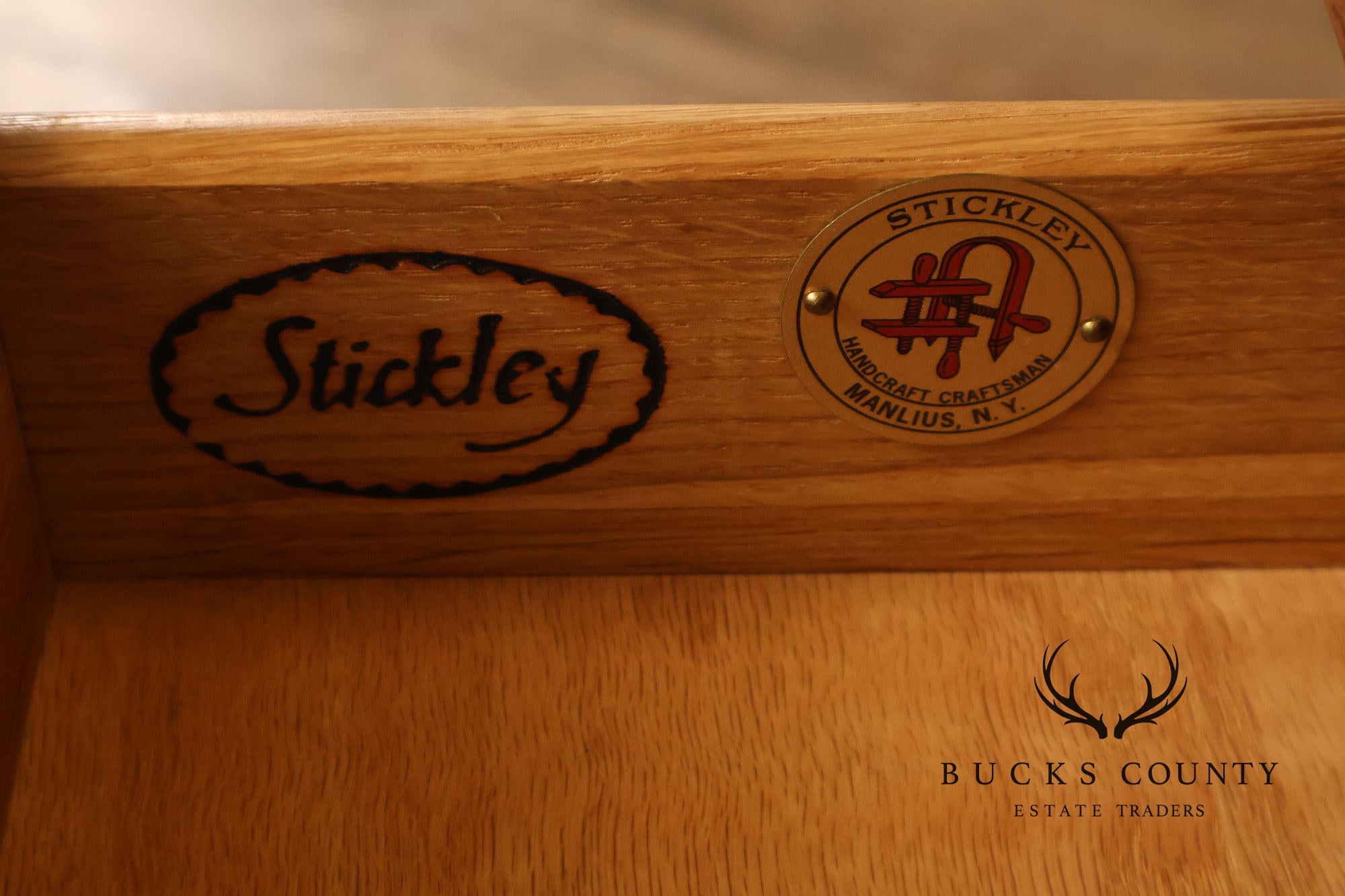Stickley Mission Oak Harvey Ellis Inlaid Nightstand