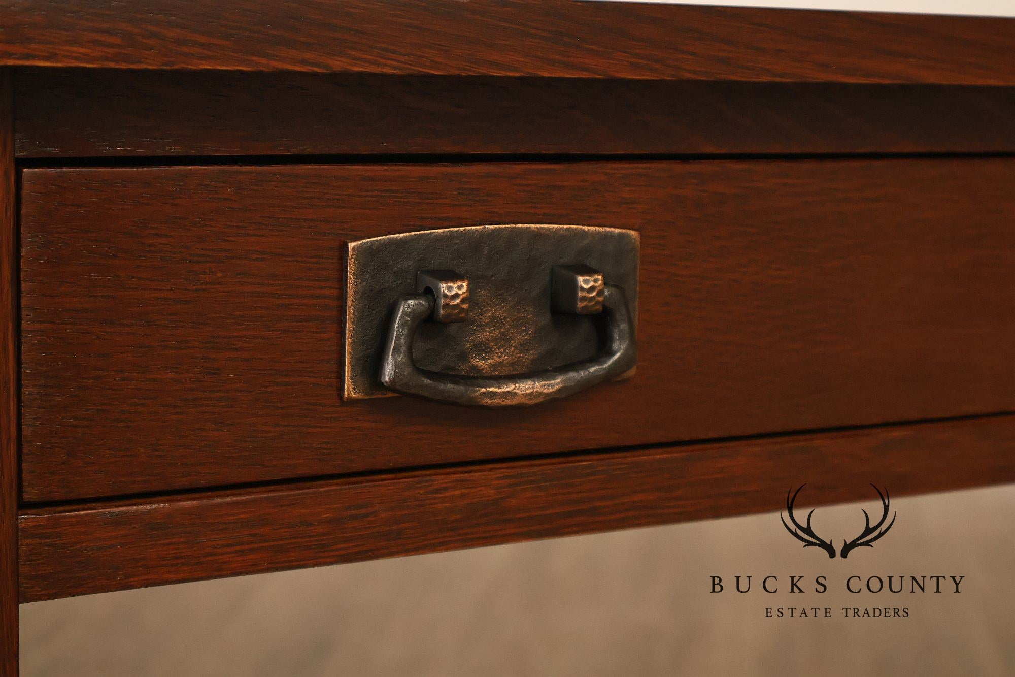 Stickley Mission Collection Oak Sofa Table