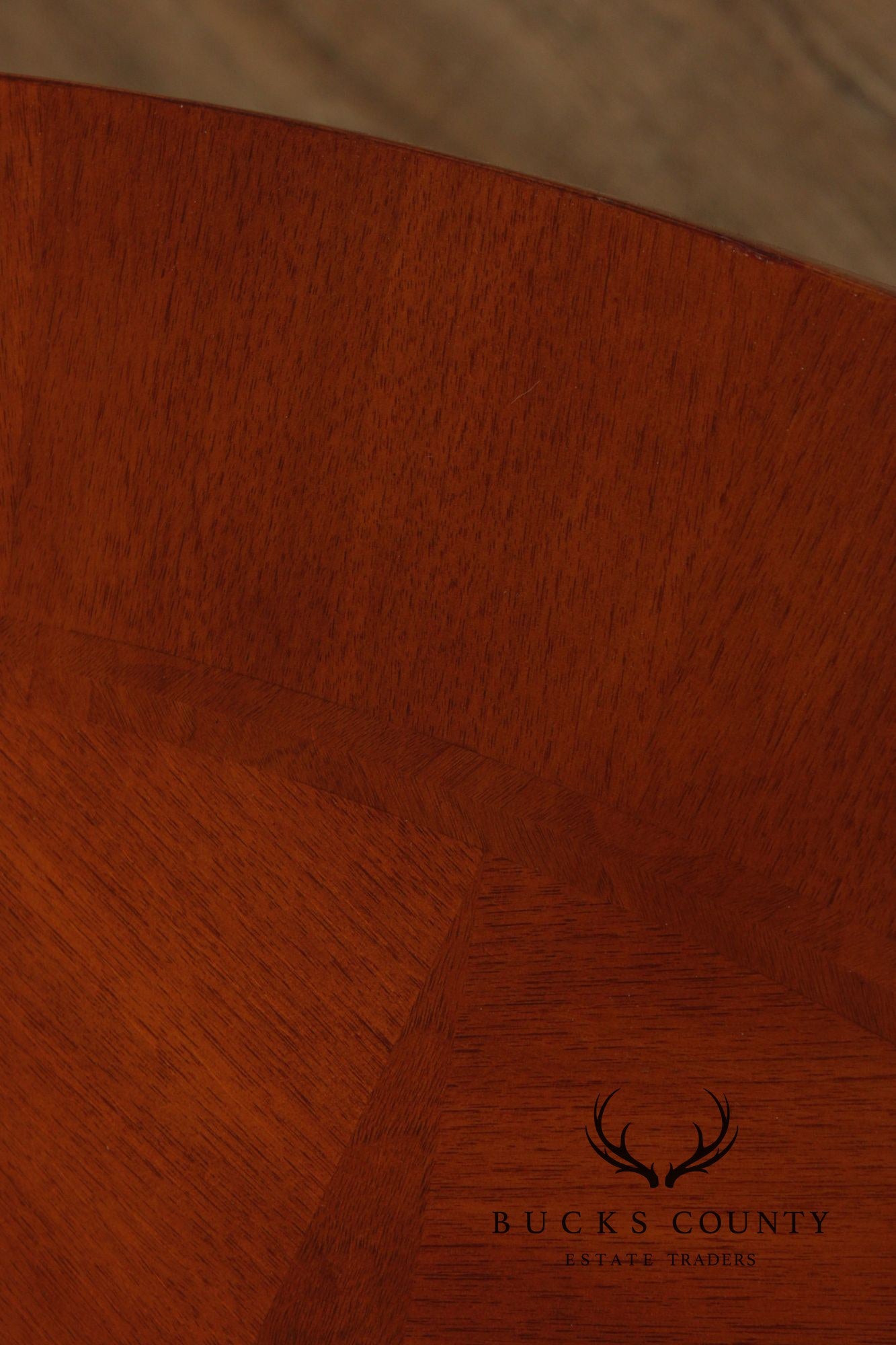 John Widdicomb Round Mahogany Dining Table Designed By Chad Womack