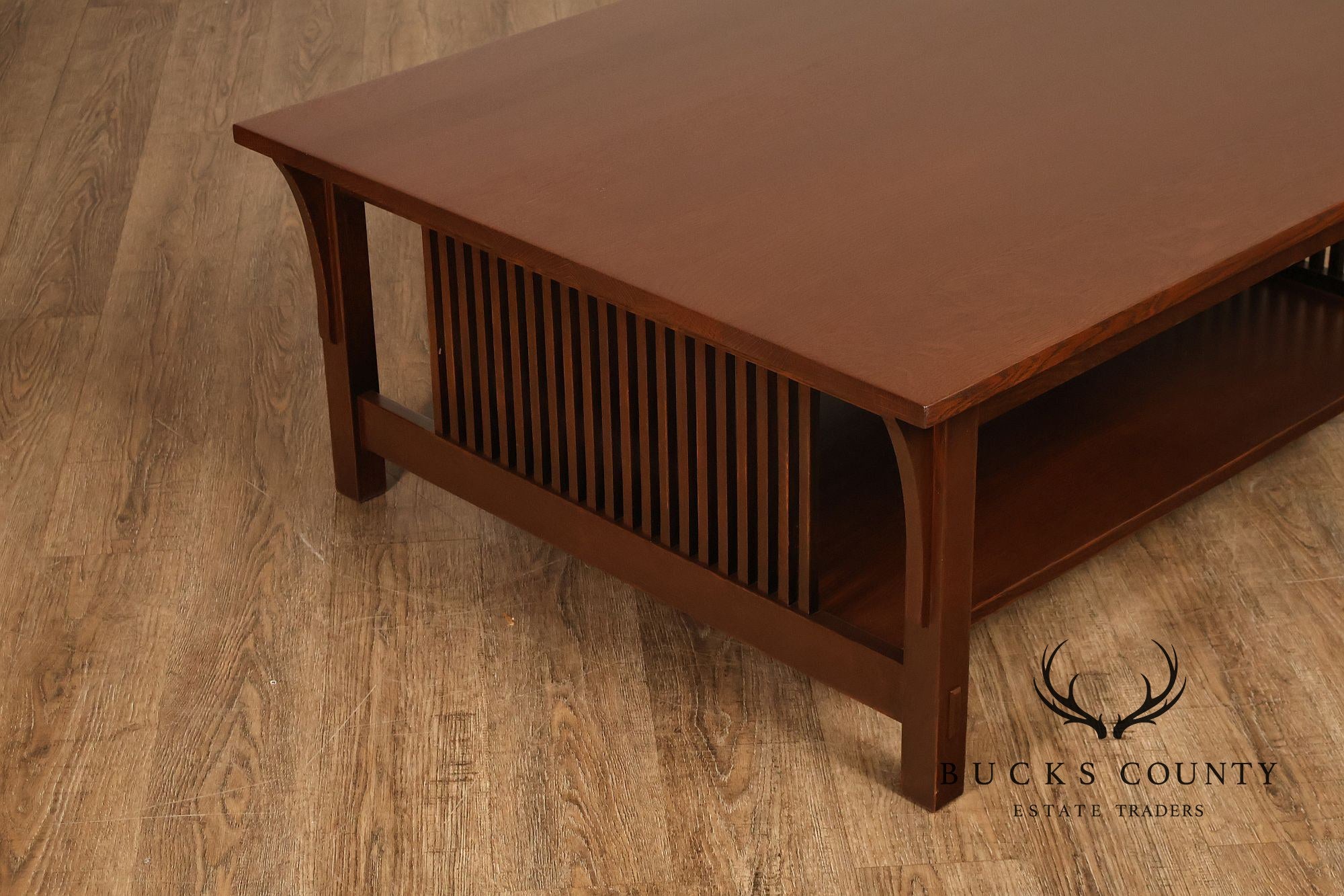 Stickley Mission Collection Oak Cocktail Table