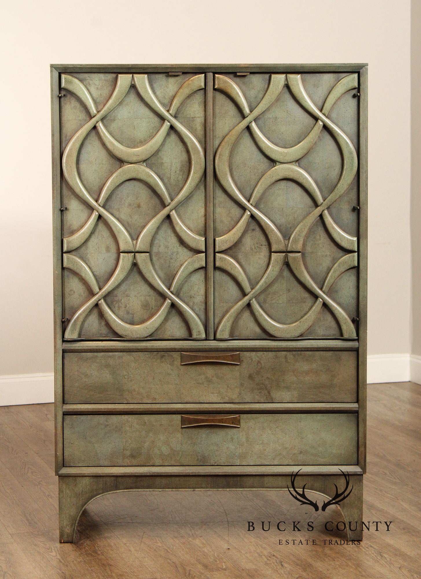 Stanley 'Theme II' Mid Century Modern Armoire