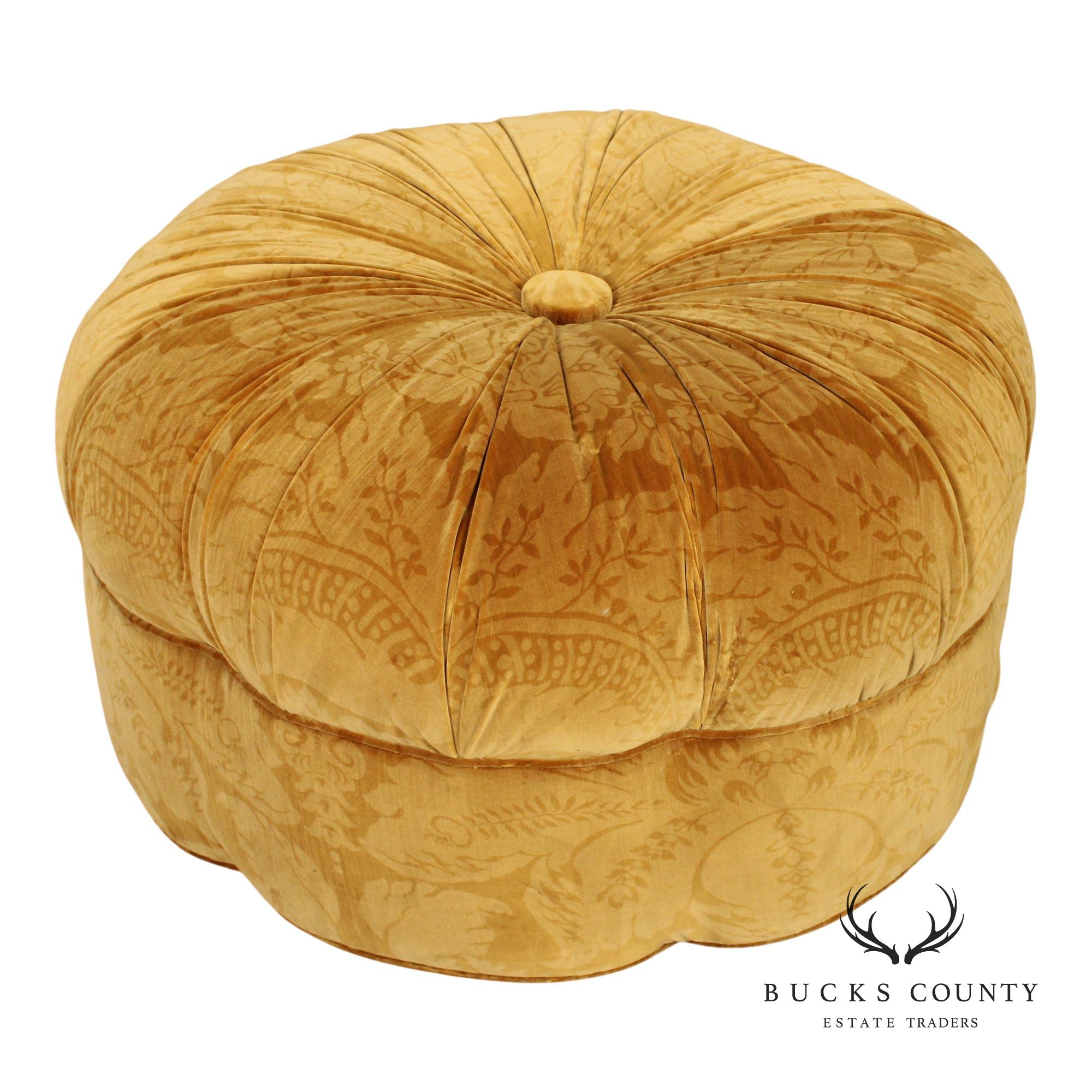 Traditional Tufted Pouf Ottoman