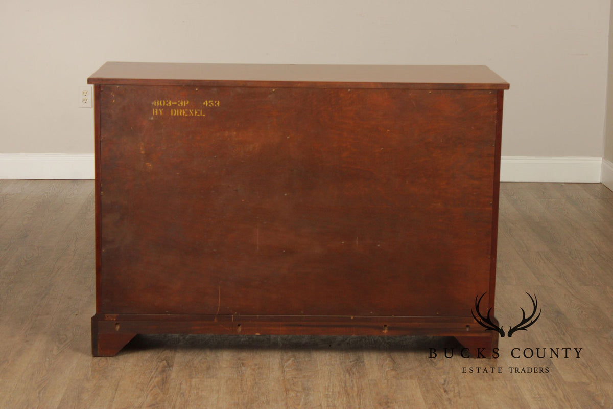 Drexel Wallace Nutting Cherry Colonial Style Sideboard Buffet