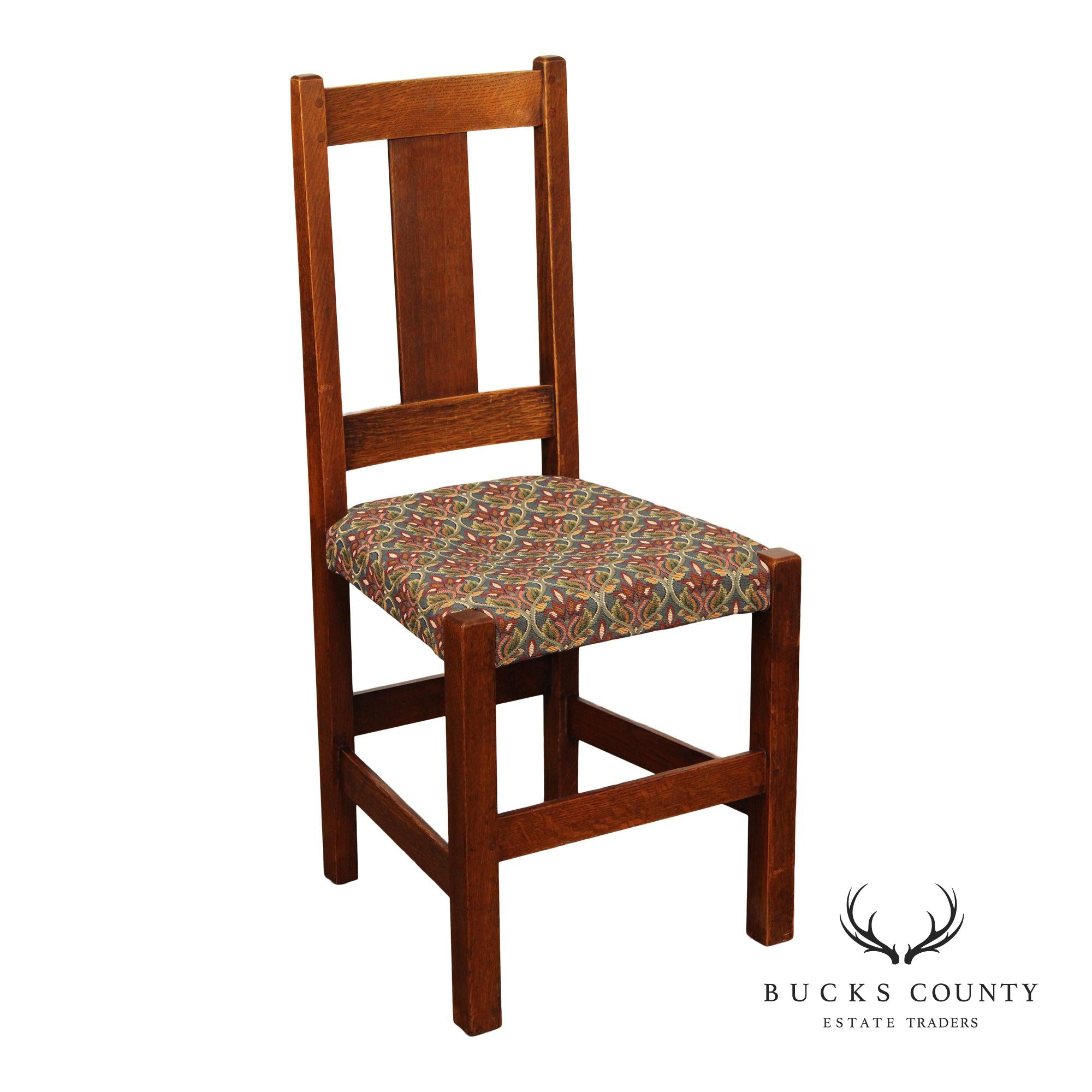 Limbert Antique Mission Oak Side Chair