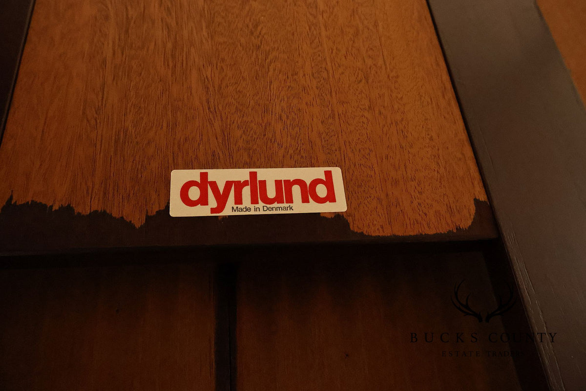 Dyrlund Danish Modern Rosewood Extension Dining Table