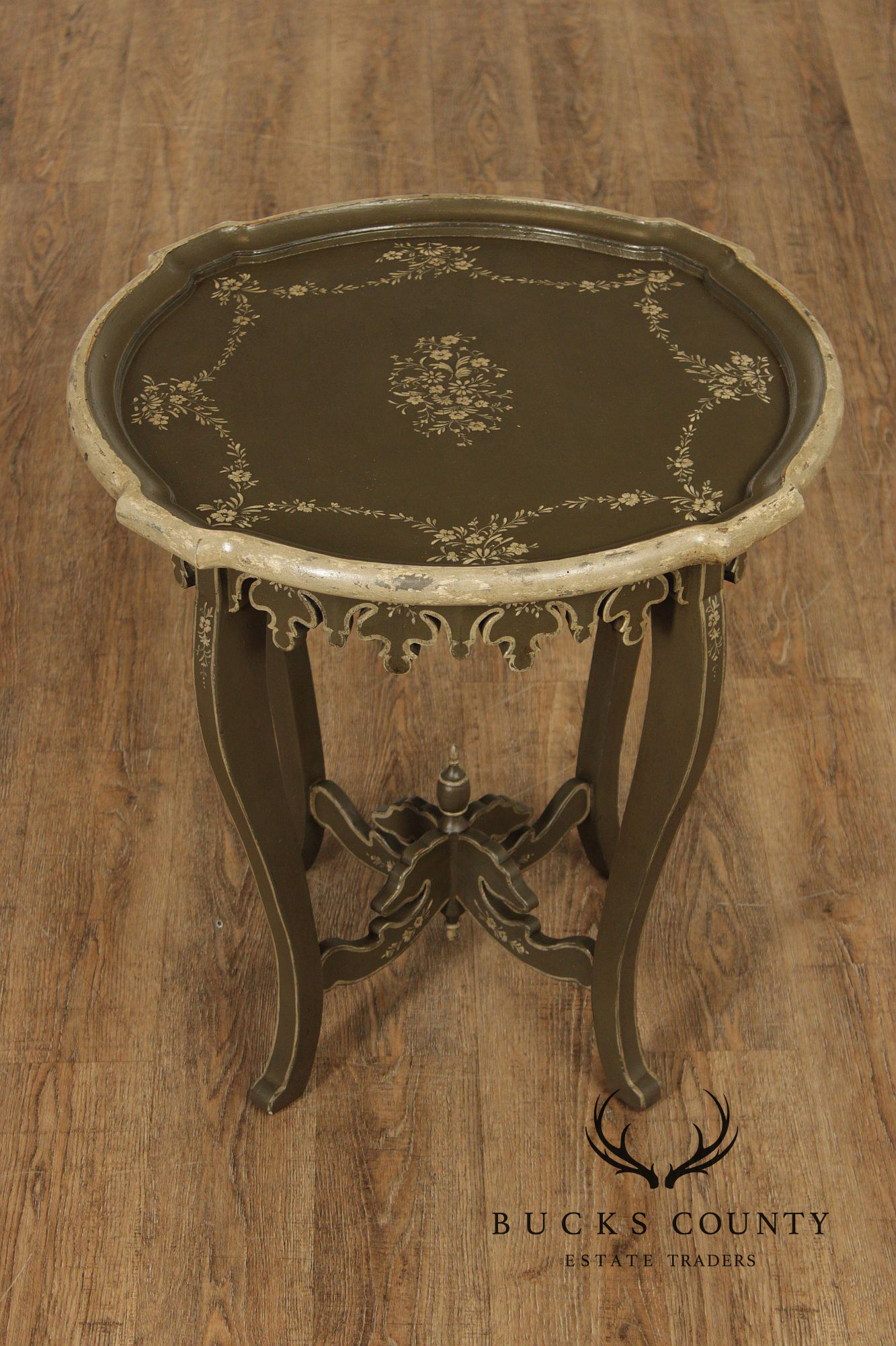 Amy Howard Collection Italian Florentine Style Side Table