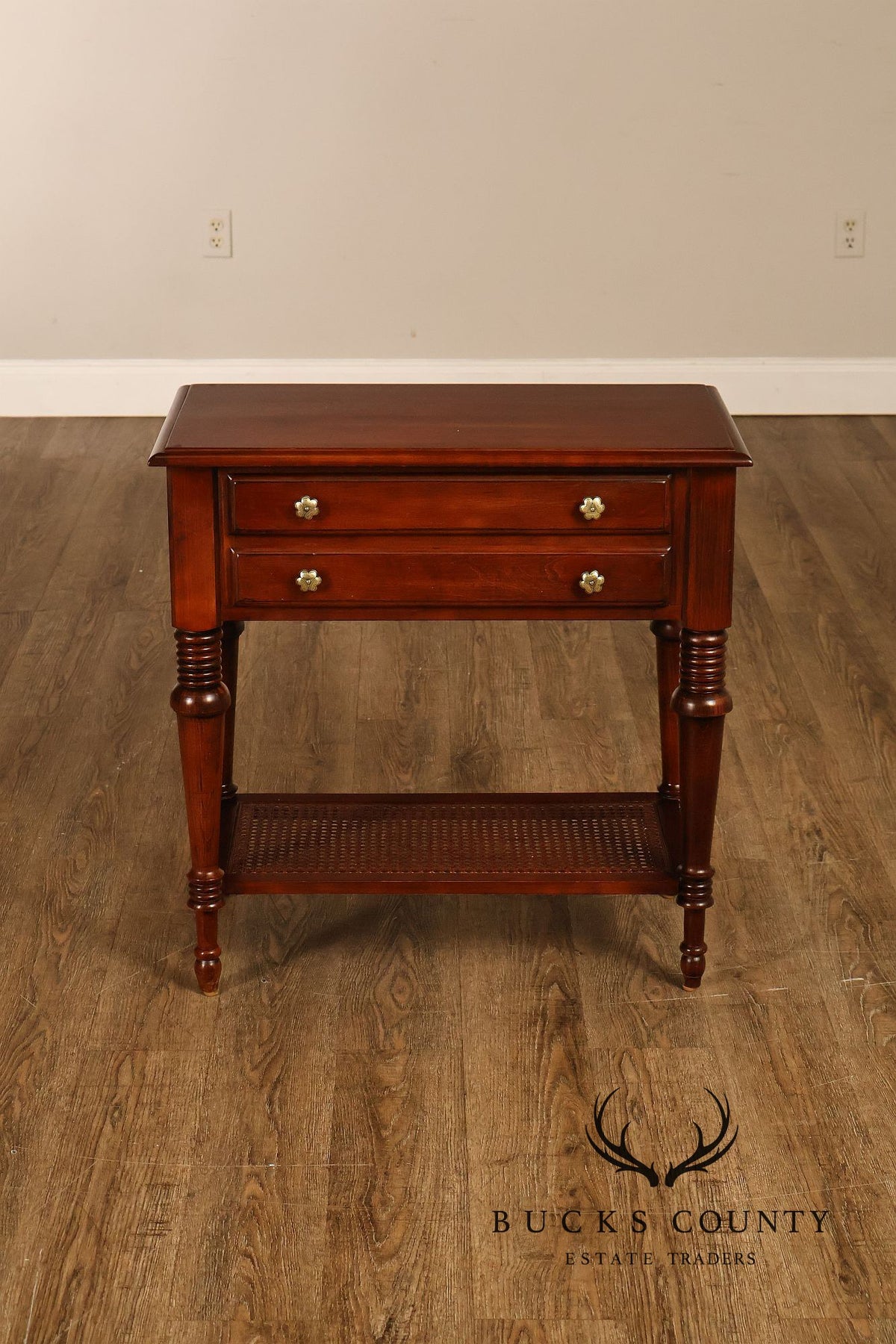 Ethan Allen British Classics Pair Of Two-Drawer Nightstands