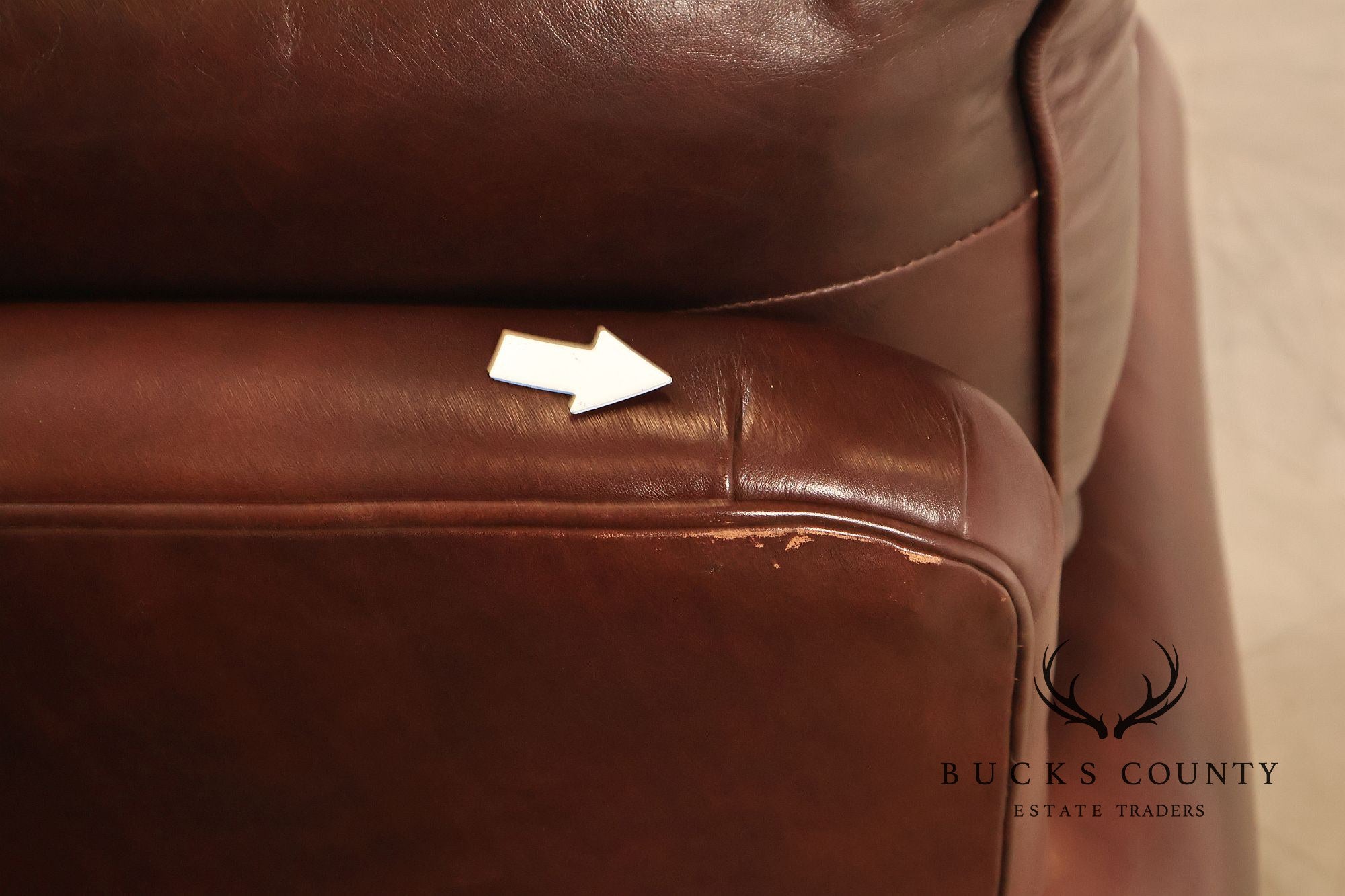 Hancock & Moore Traditional Leather Loveseat