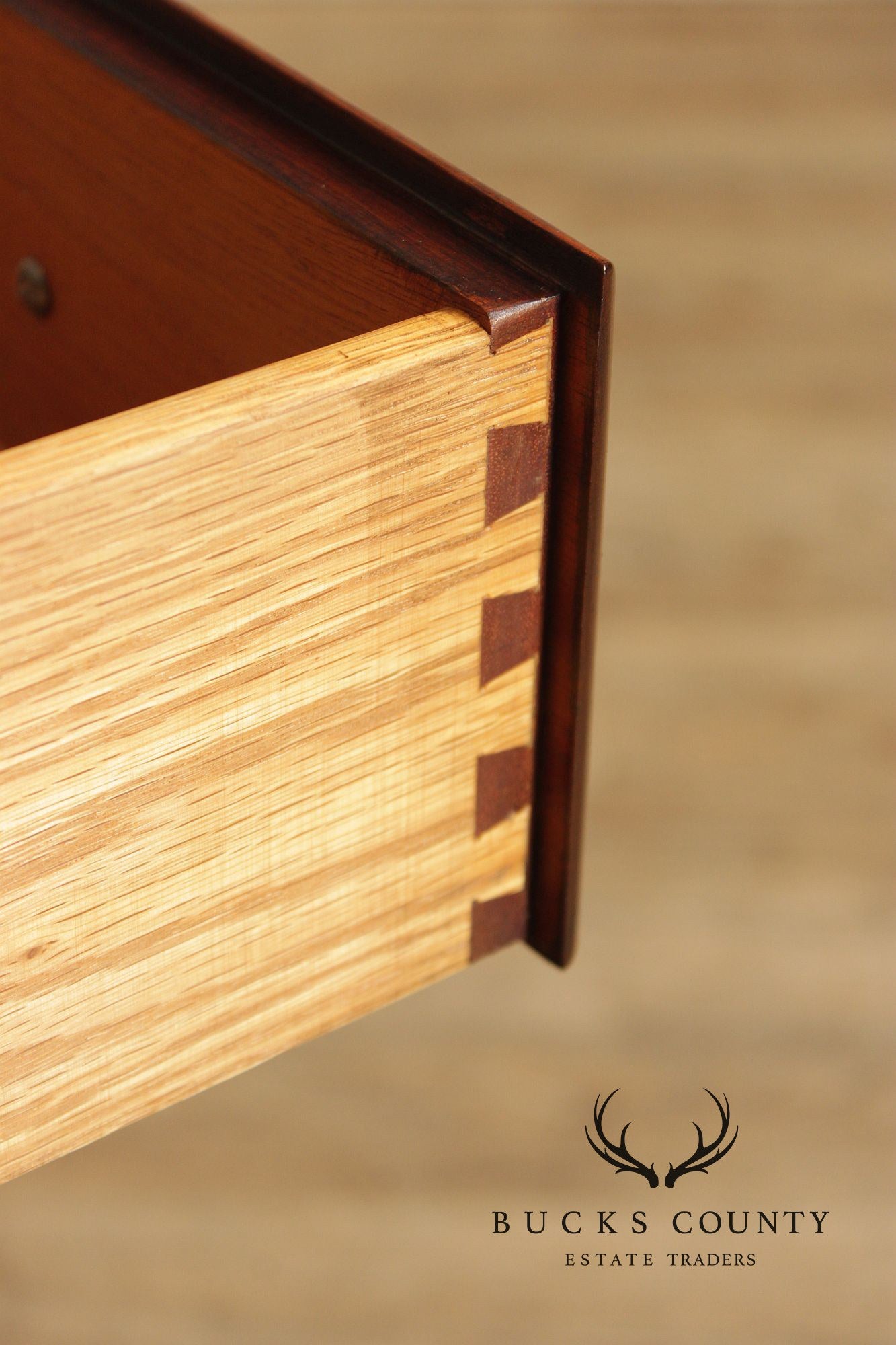 Henkel Harris Georgian Style Mahogany Flip Top Server