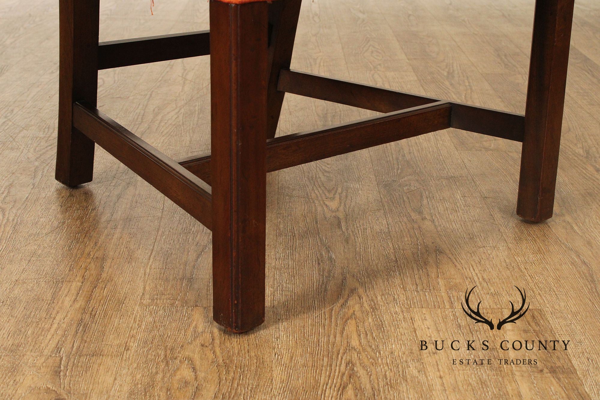 Henredon Chippendale Style Vintage Set of Six Mahogany Dining Chairs
