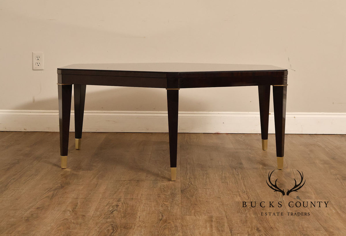 Councill Furniture Hexagonal Glass Top Coffee Table
