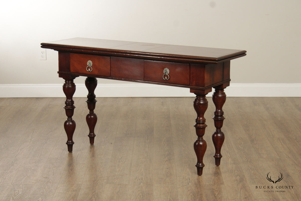 Baker Furniture Milling Road West Indies Mahogany Console Table
