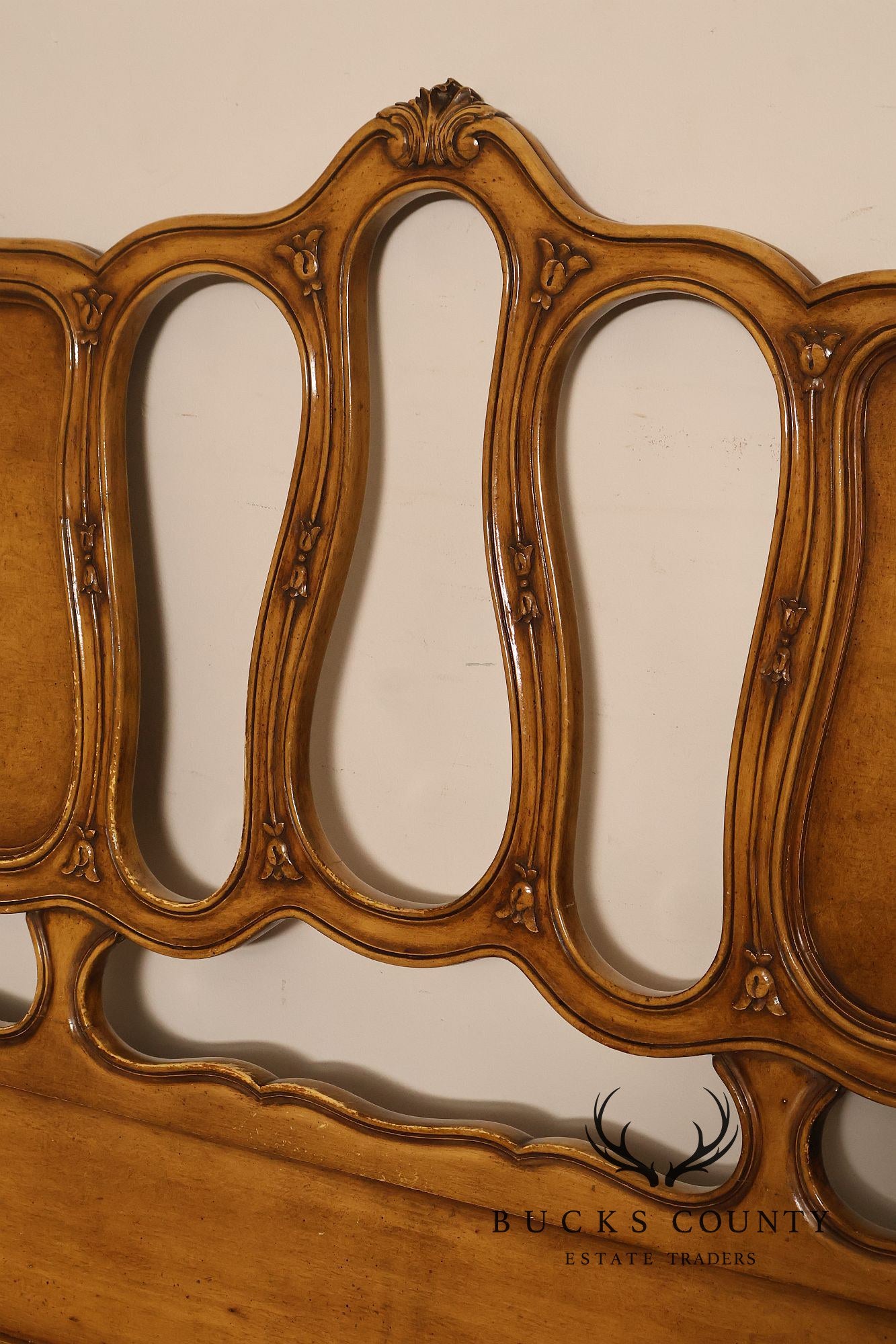 Ruder New York French Country Style Vintage King Headboard