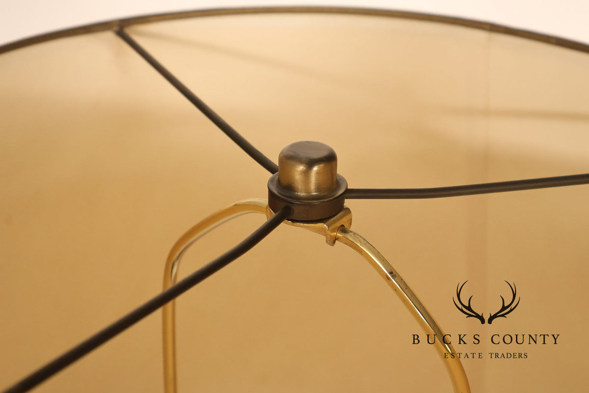 Mid Century Modern Drip-Glaze Ceramic Table Lamp