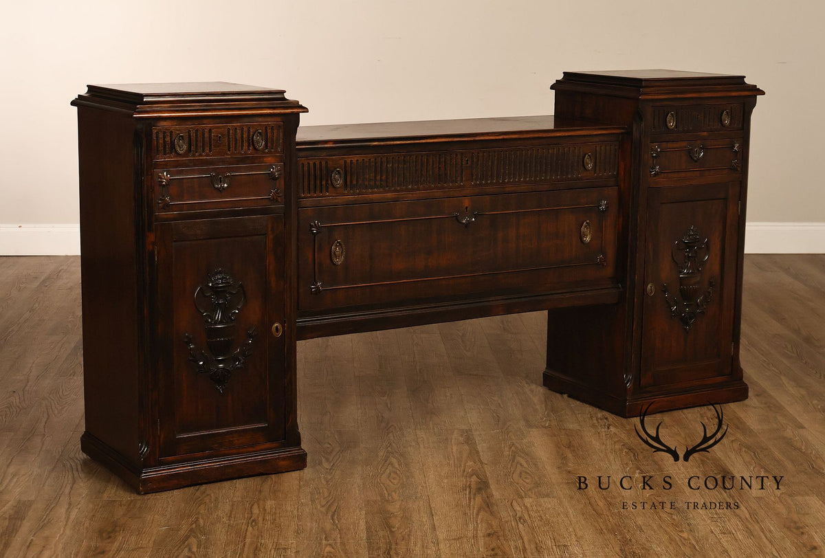 Mohlhenrich 1930’s Adam Style Mahogany Sideboard